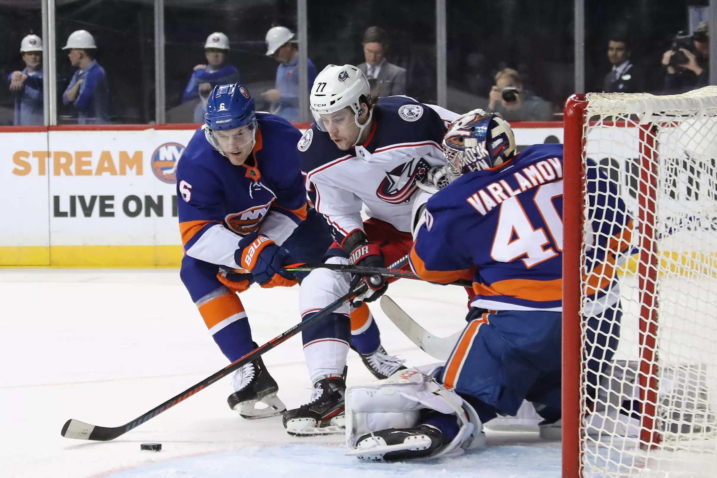 Islanders 2, Blue Jackets 0: Varlamov Subs In And Shuts Out Columbus