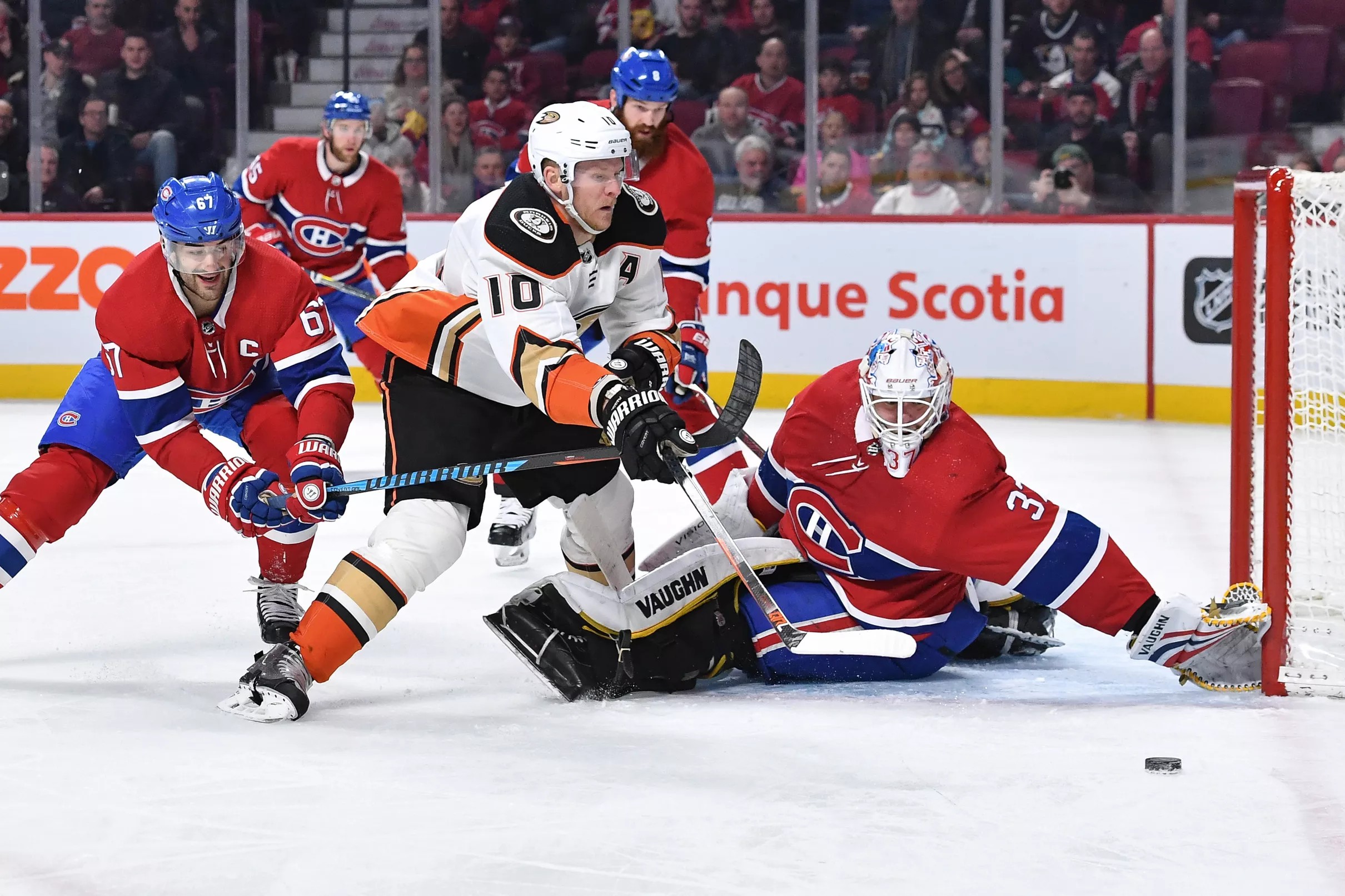 PODCAST: Ducks vs. Canadiens, Ryan Miller Pulled, Strong Perry Outing 