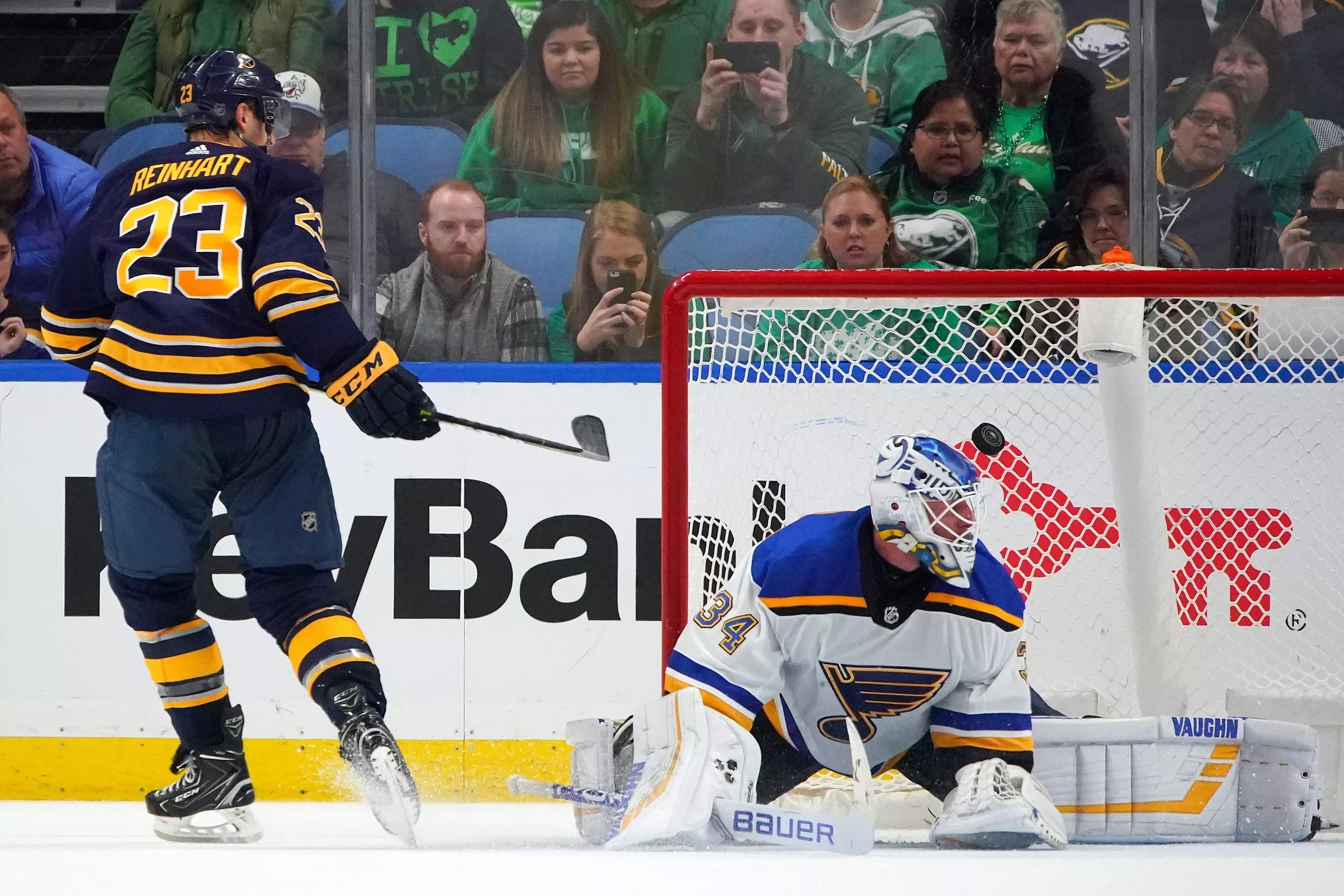 Sabres Snap Their Losing Streak In A Shootout Win Over The Blues