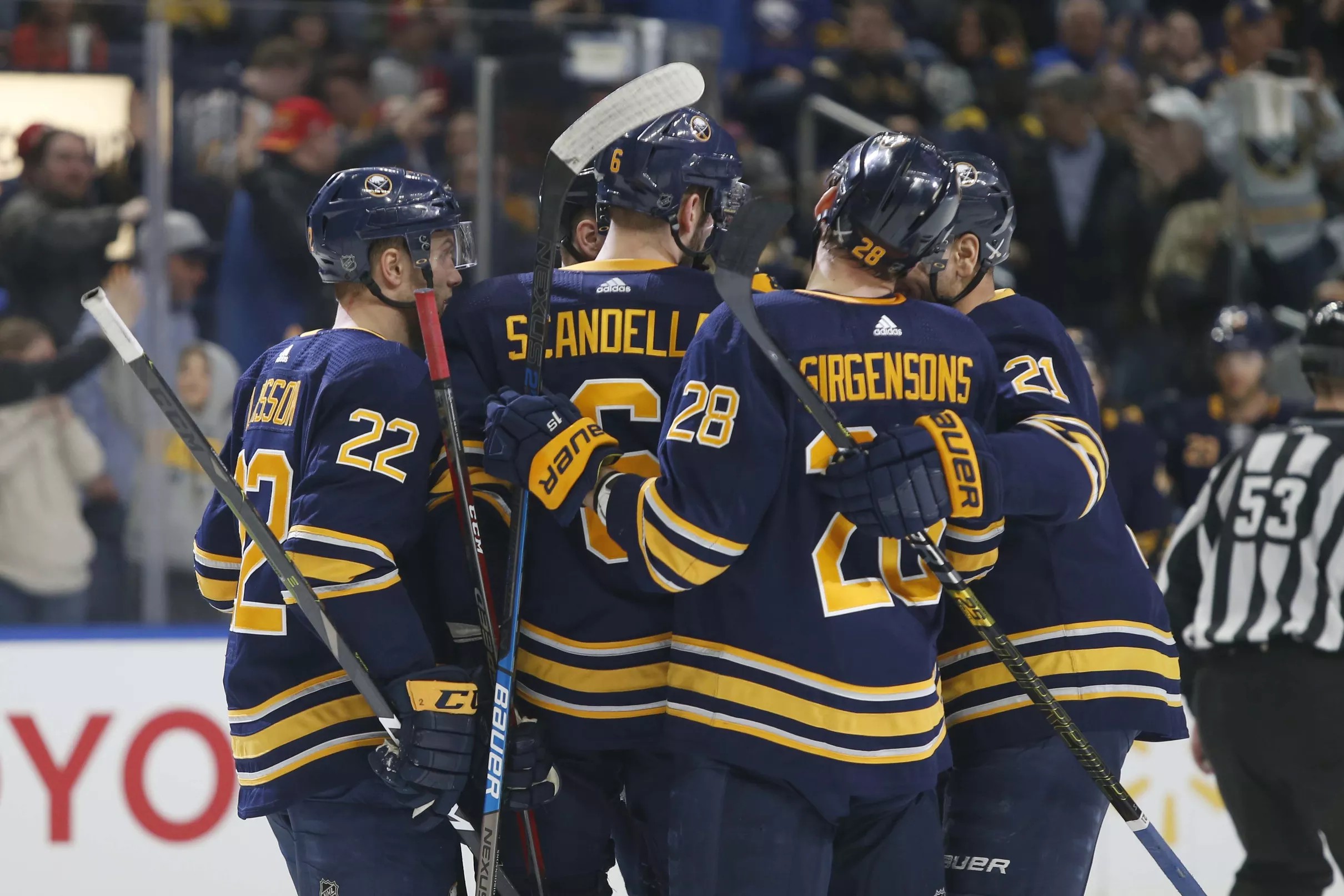 The Buffalo Sabres open training camp today and have a handful of