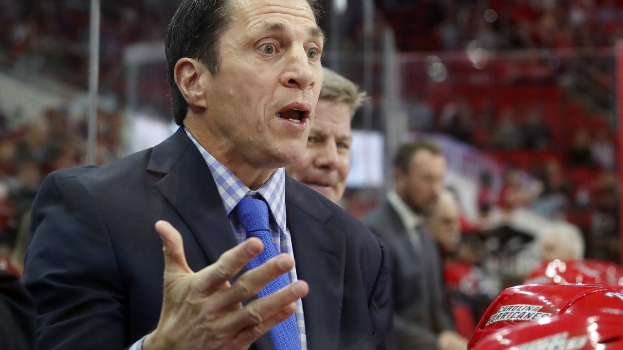 New Carolina Hurricanes coach Rod Brind'Amour's career in pictures