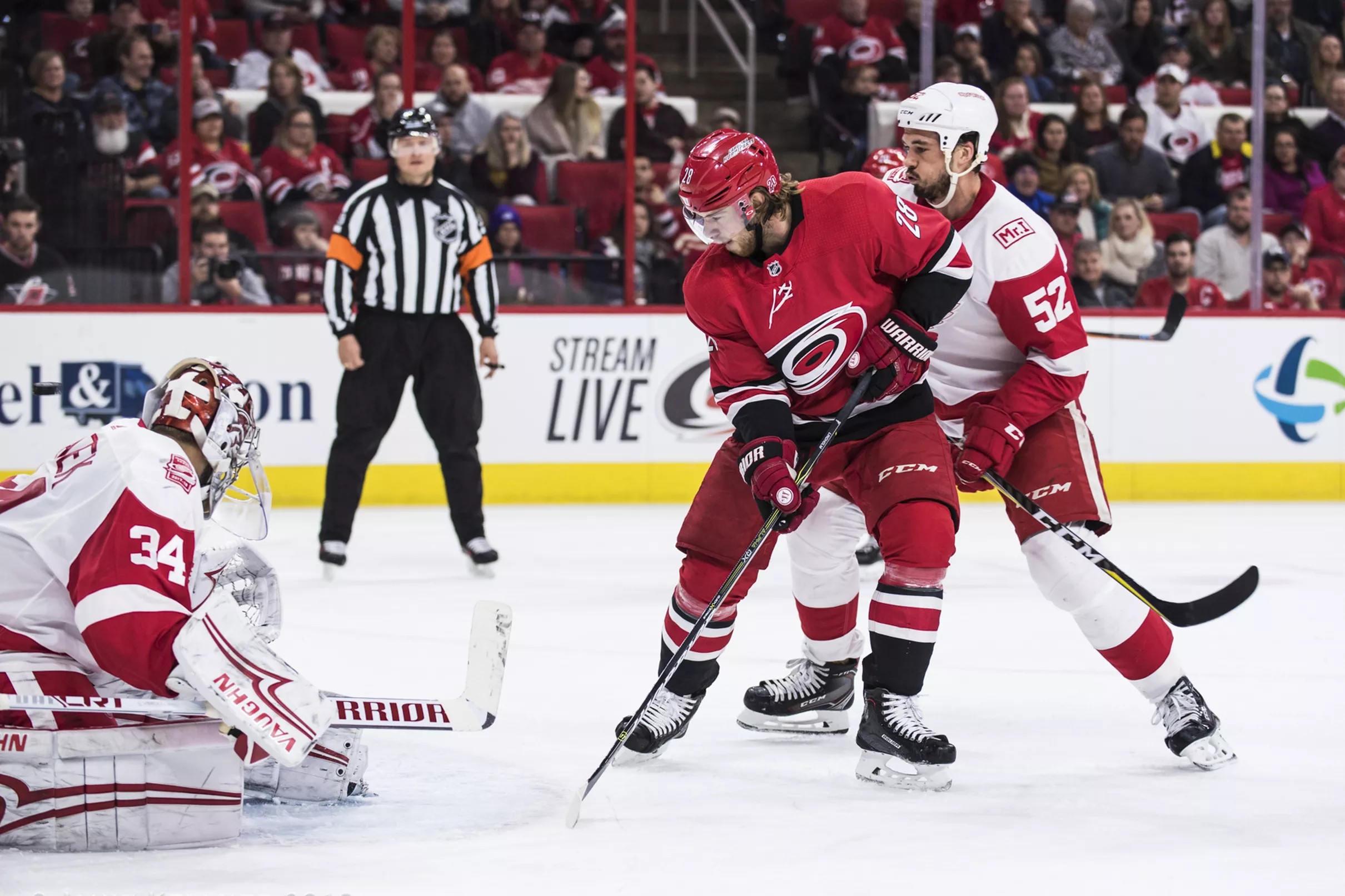 About Last Night Hurricanes Loss to Red Wings Feels Familiar