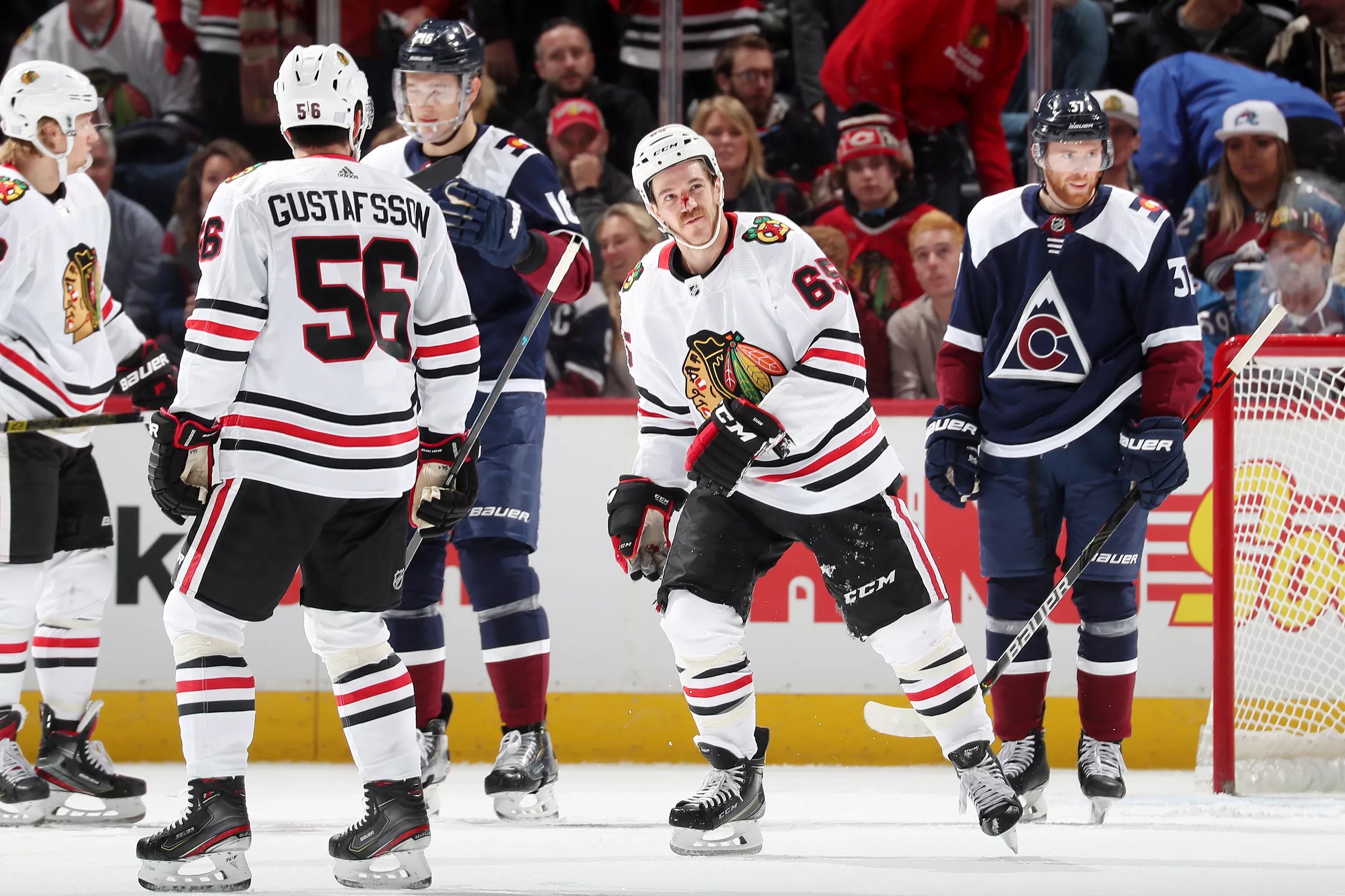 Blackhawks place Andrew Shaw in concussion protocol