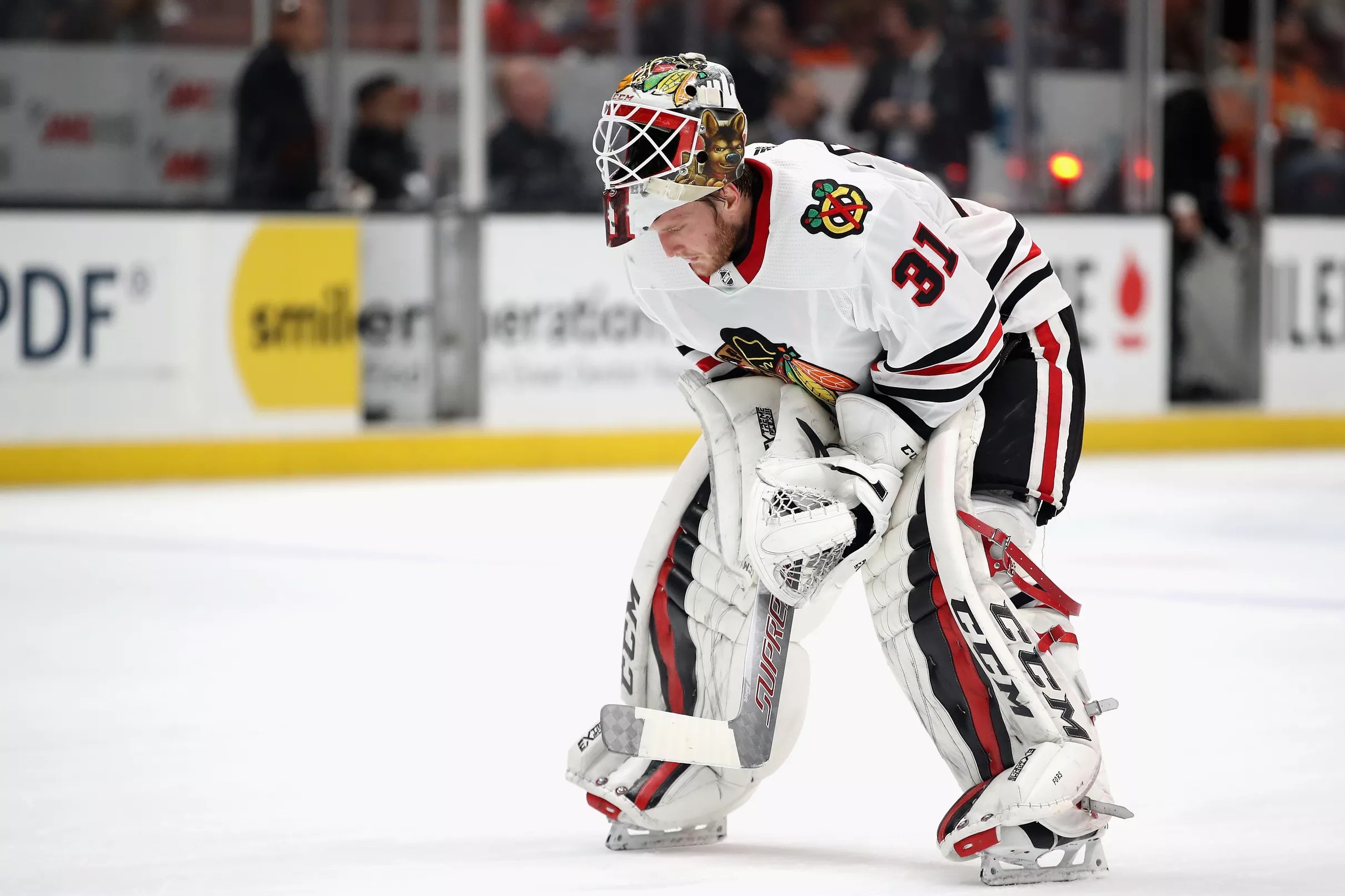 What Are The Blackhawks Doing With Goaltender Anton Forsberg?