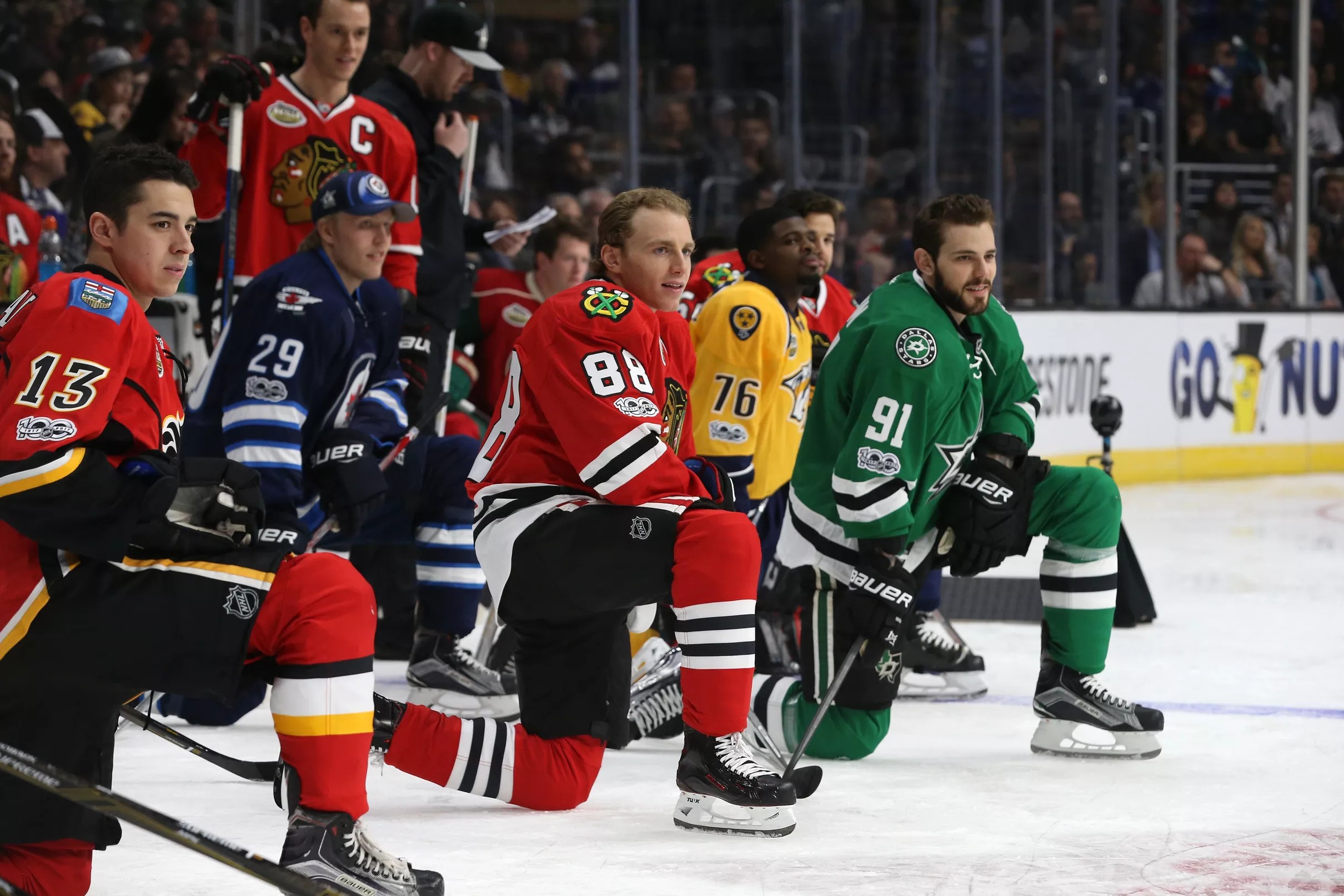 Morning Bag Skate New events dot NHL skills competition