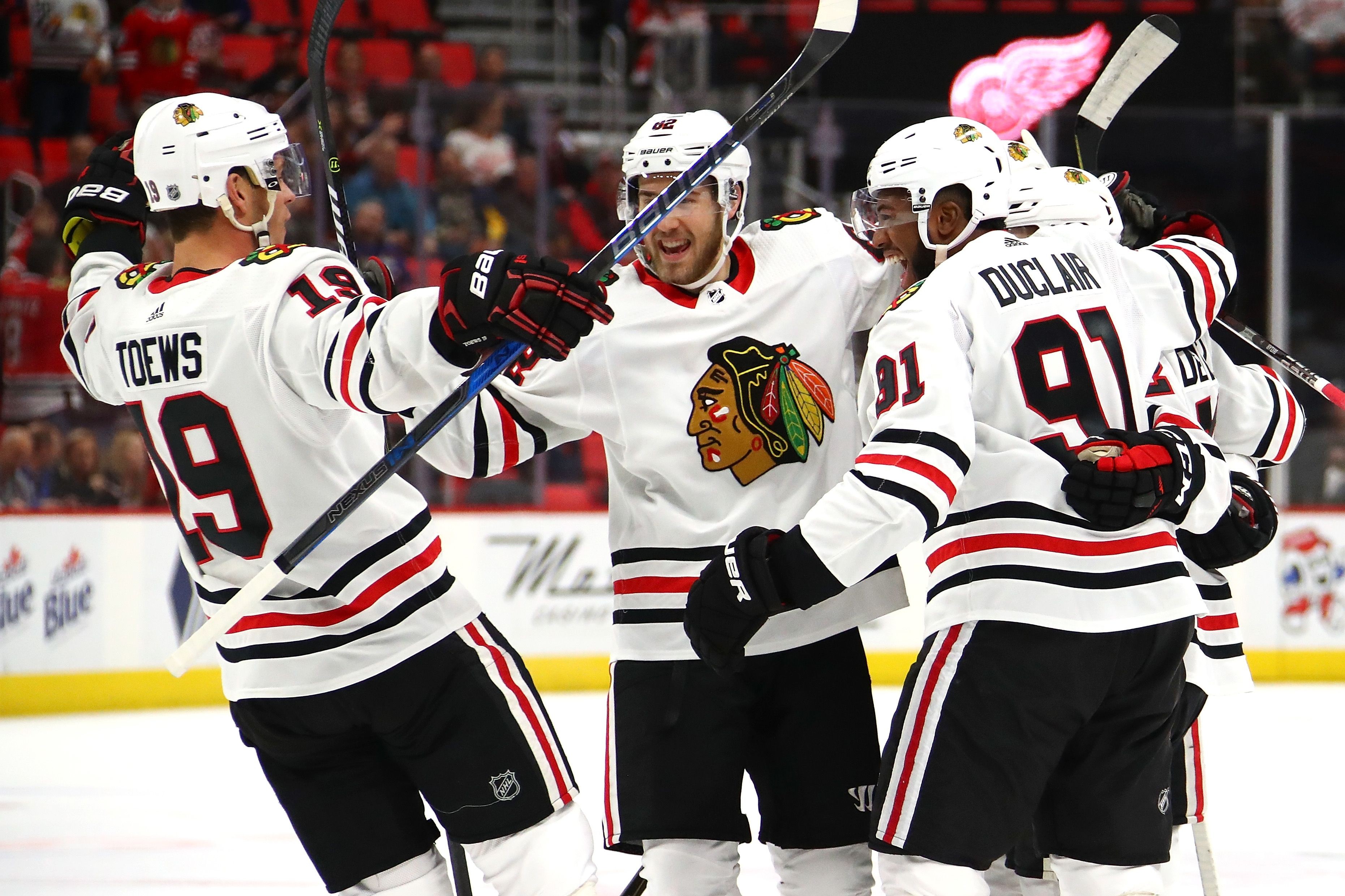 5 Chicago Blackhawks Thoughts On 5-1 Win Over Detroit.