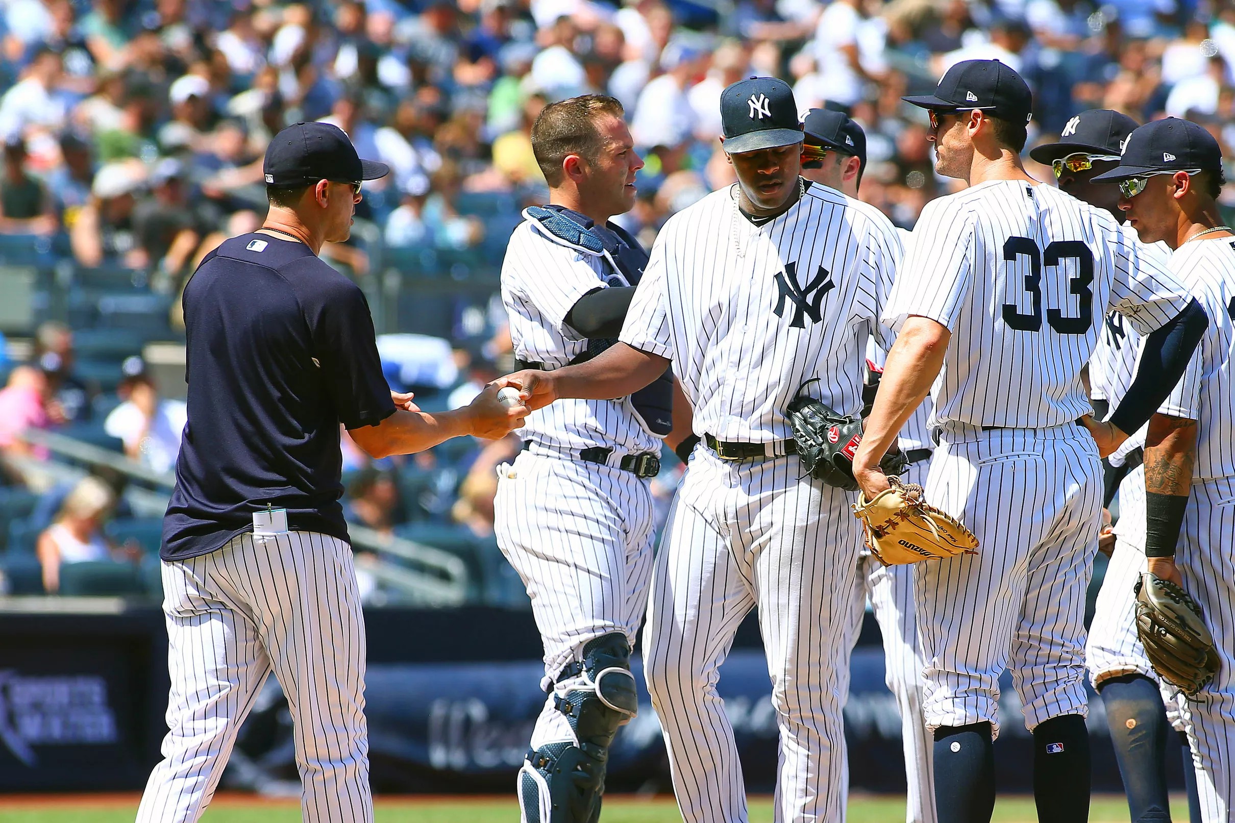 Yankees 4, Mariners 3 Aaron Judge and Miguel Andujar crush home runs