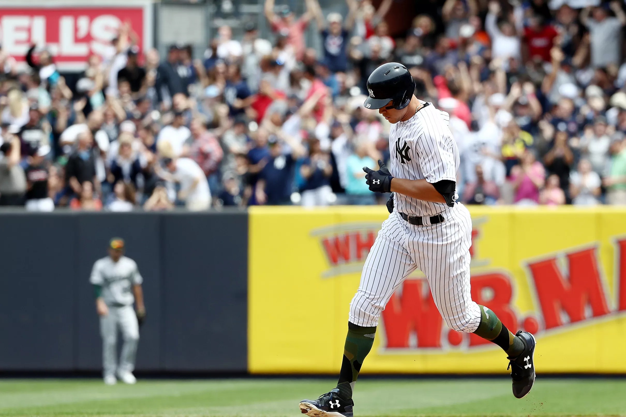 Yankees 9, Athletics 5: Aaron Judge Hits First Career Grand Slam