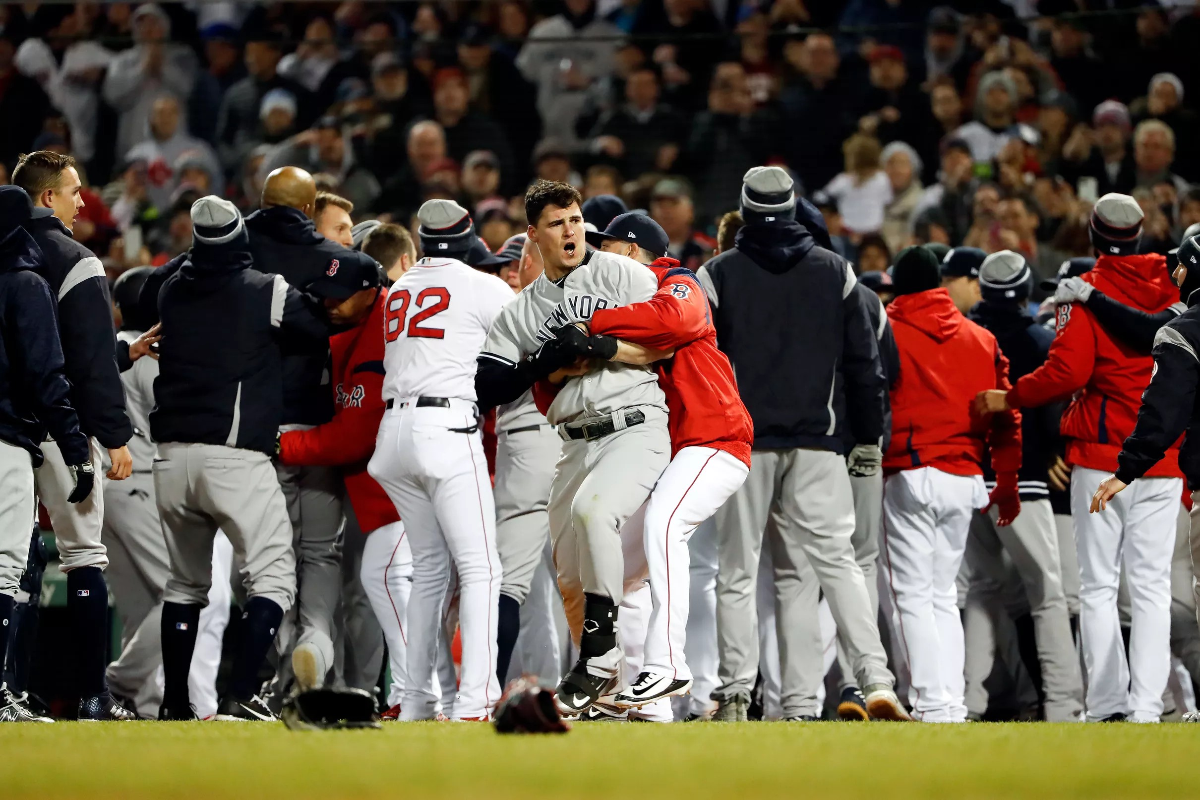 The Yankees vs. Red Sox brawl is exactly what MLB dreamed of happening