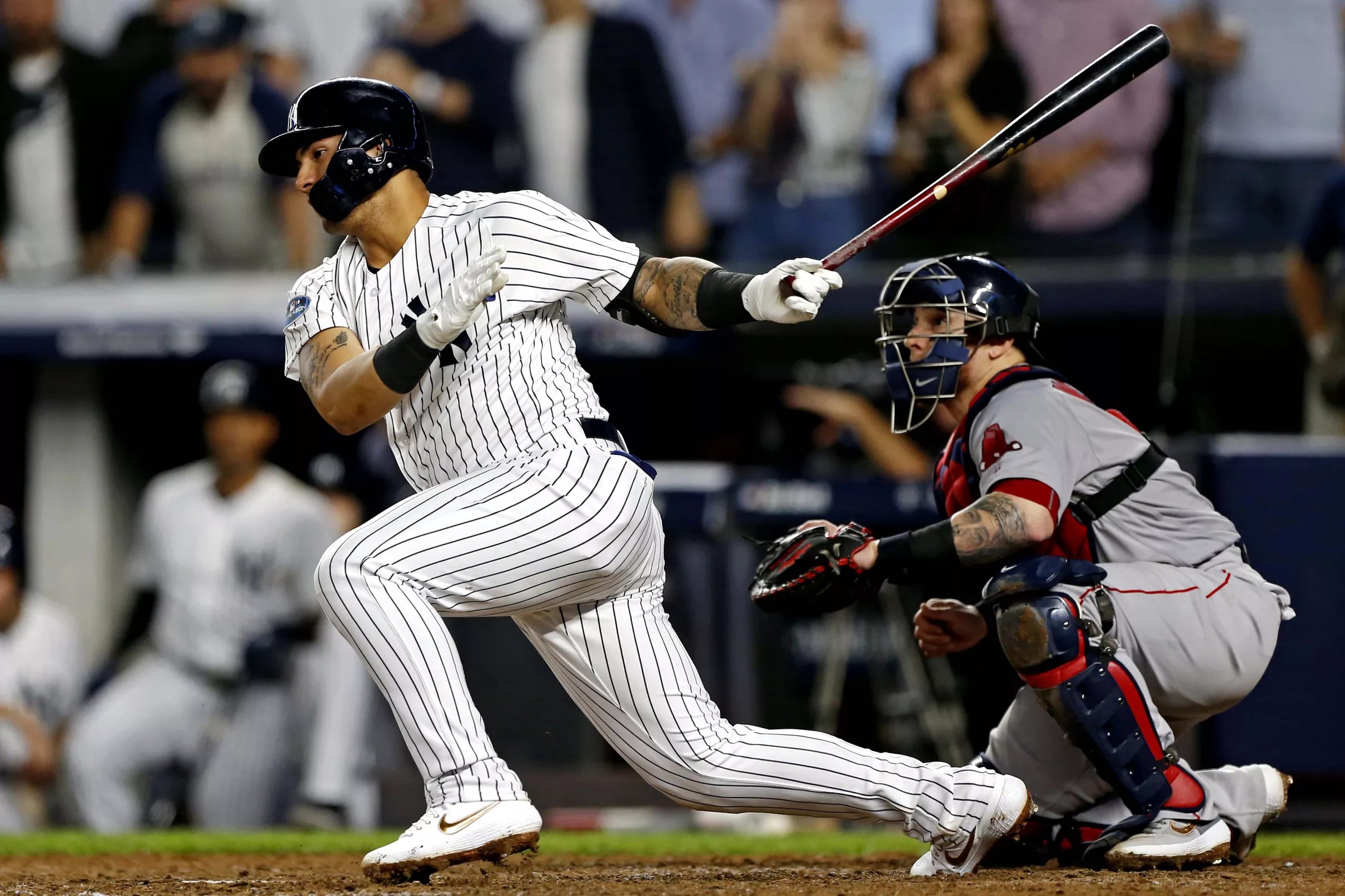 Which Yankees hitters changed the most in 2018?