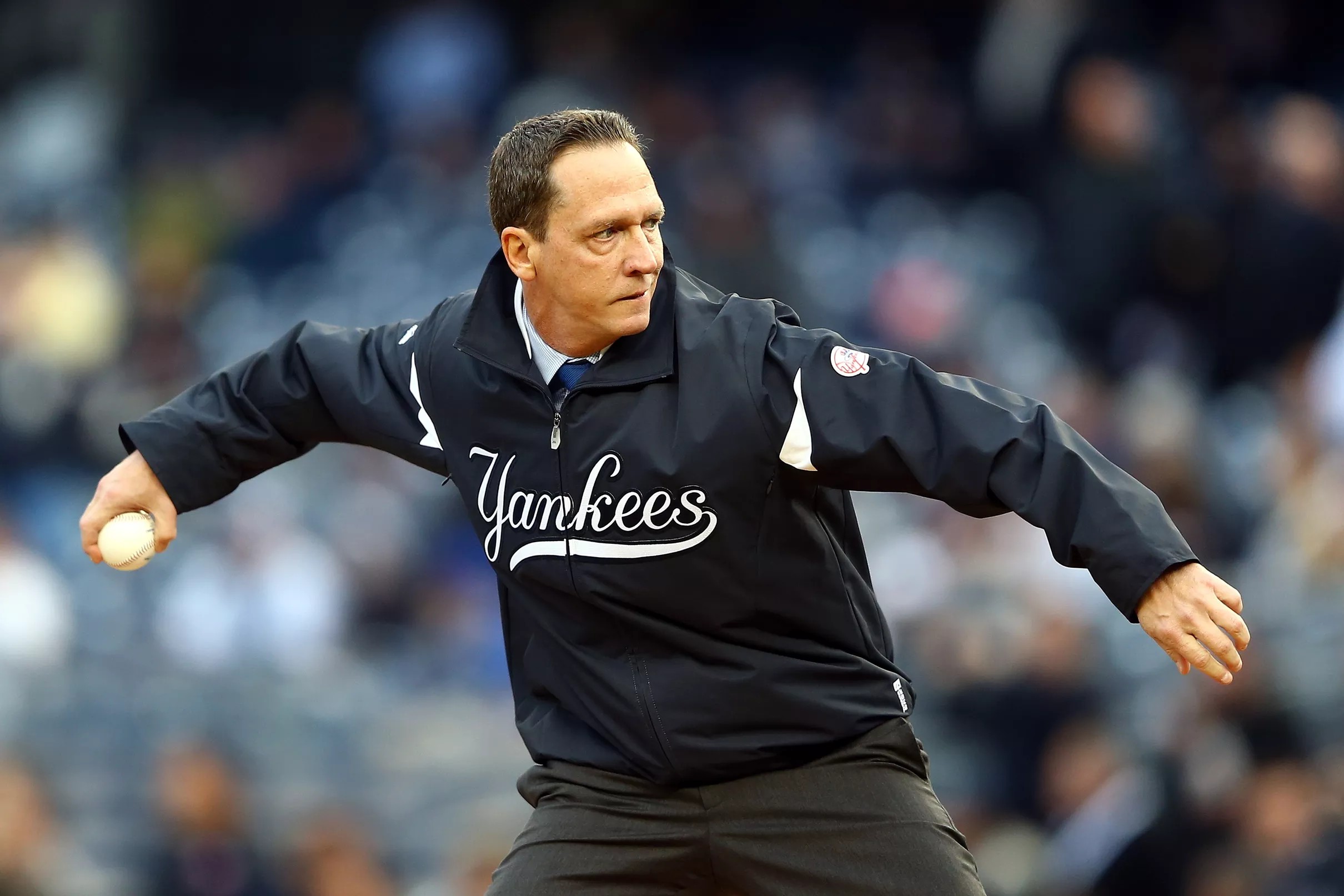 Former Yankees pitcher David Cone and Jack Curry scrap the traditional