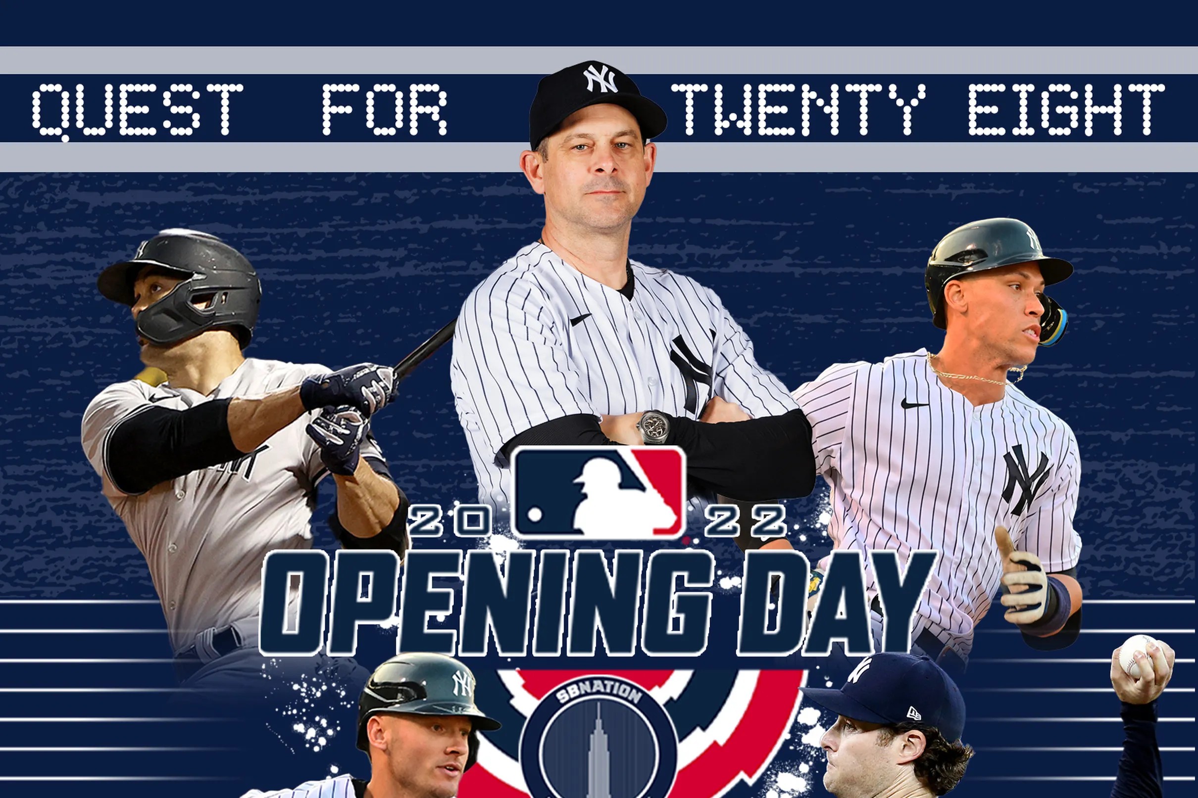 Yankees announce lineup for Opening Day 2022
