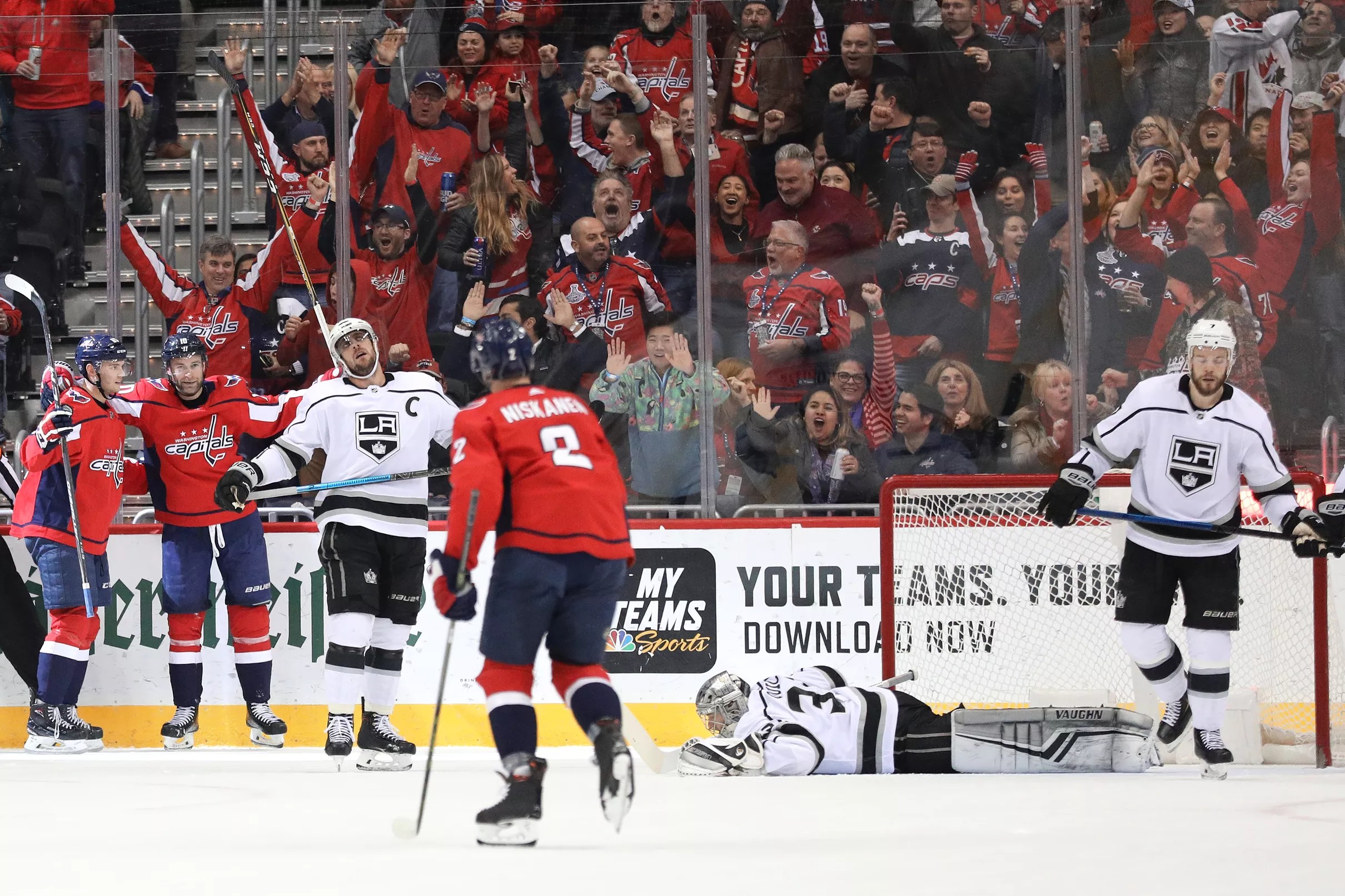 Los Angeles Kings Washington Capitals Game 56 Recap Ovechkin
