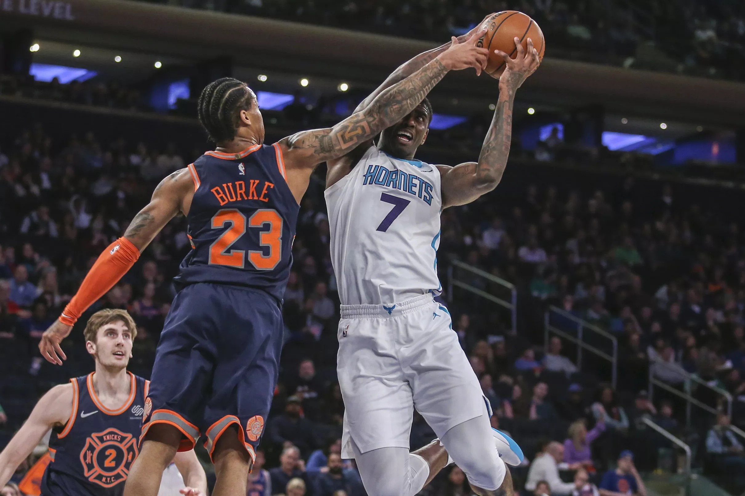 Knicks 124, Hornets 101: Scenes From A Rare Knicks Victory