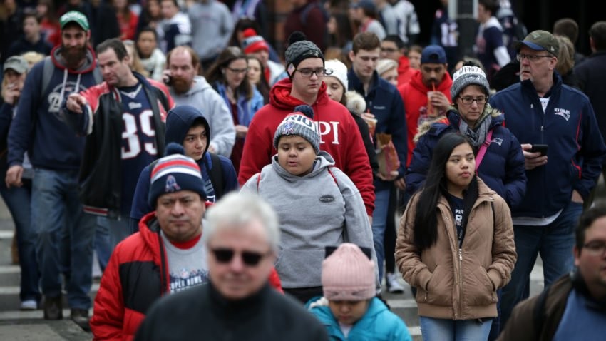 super bowl parade live