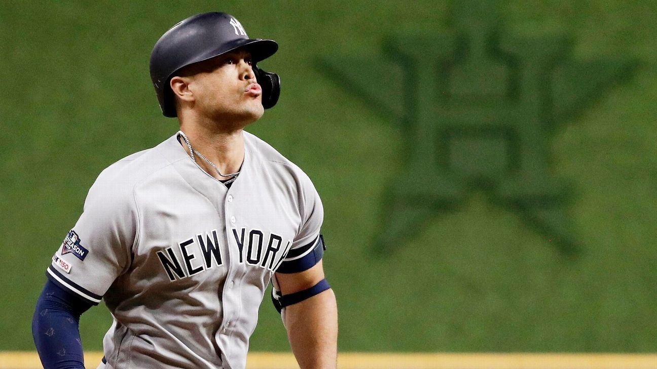 Giancarlo Stanton Returns From Quad Injury As Yankees' DH For Game 5