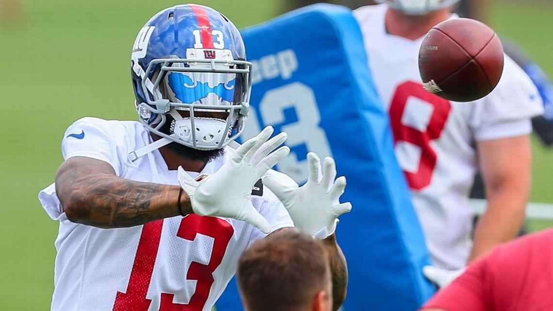 Odell Beckham's doing everything this spring for new contract