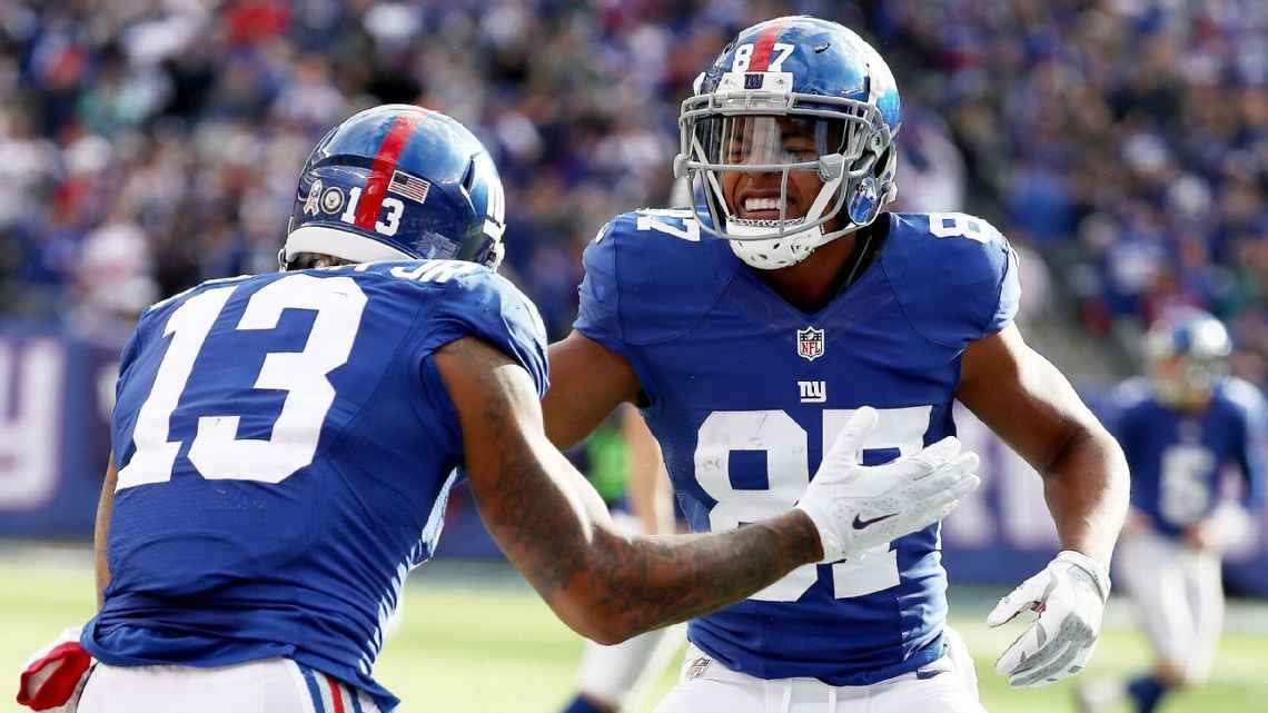 Giants' starting wide receiver trio could be league's best