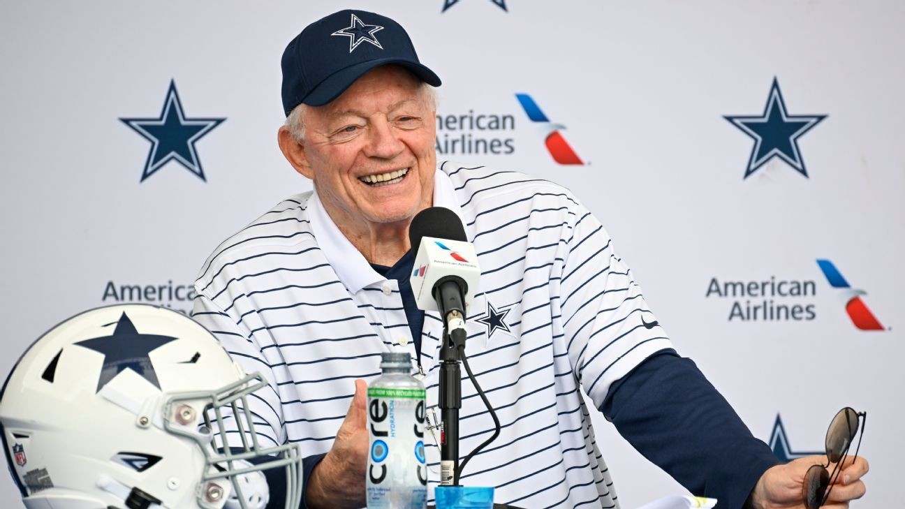 Dallas Cowboys top sports franchise with 7.64 billion valuation