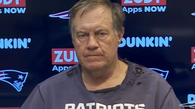 Cut Sleeves And Holes: Patriots' Bill Belichick Wears A Familiar Hoodie