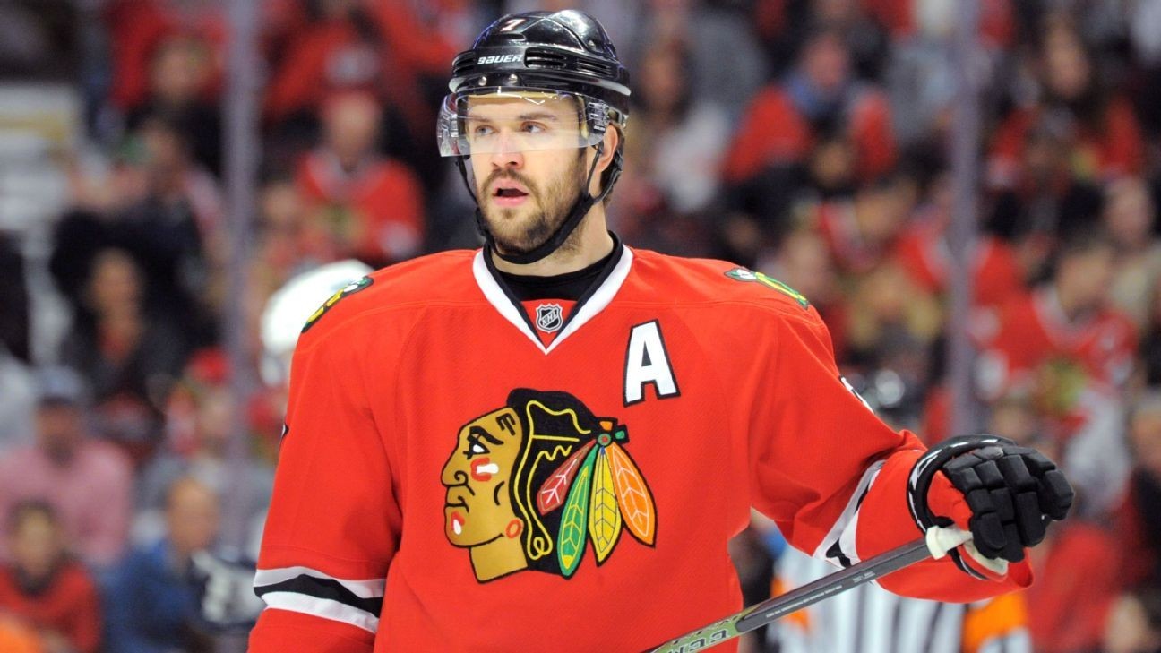 Brent Seabrook, Blackhawks alternate captain, a healthy scratch