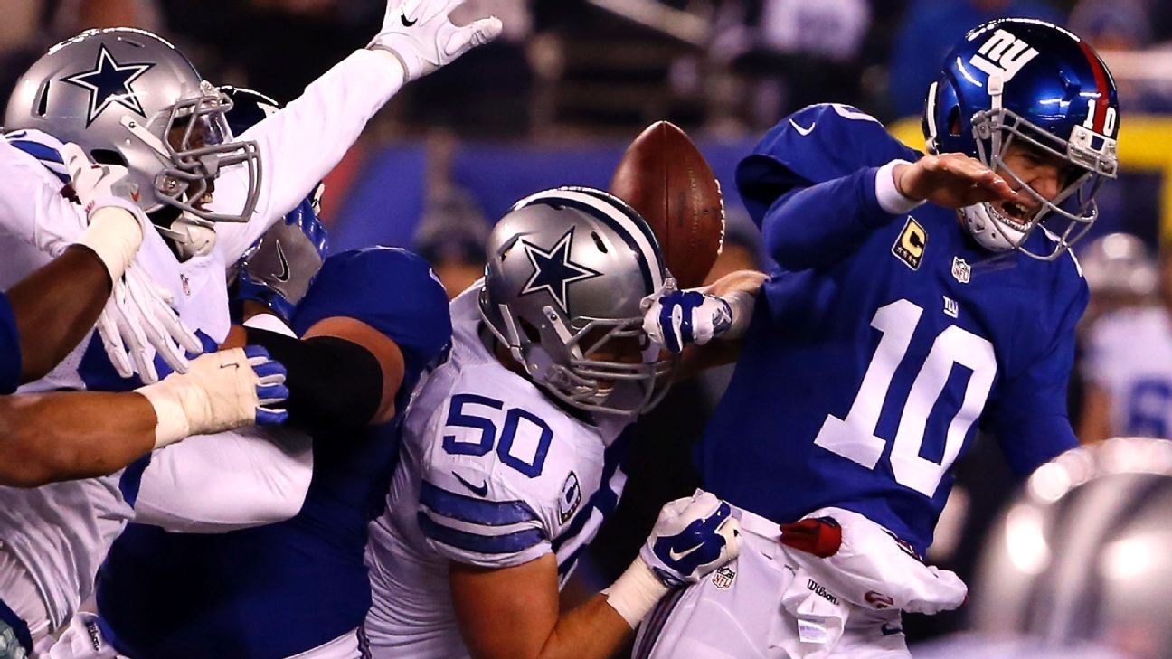 Sean Lee sets Cowboys record in loss to Giants