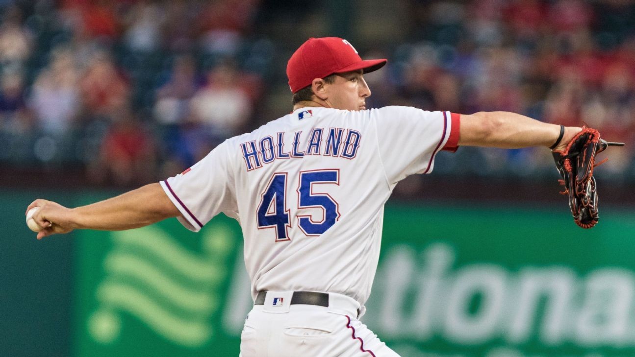 Derek Holland sends farewell message to Rangers