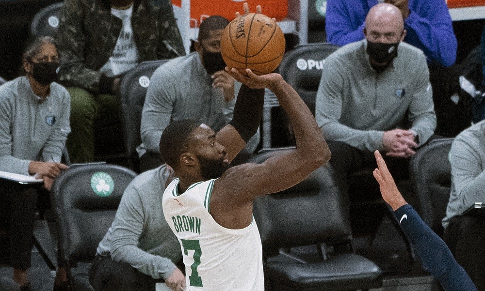 Rapid Recap Jaylen Brown’s careerhigh 42 points lead Celtics over Grizzlies