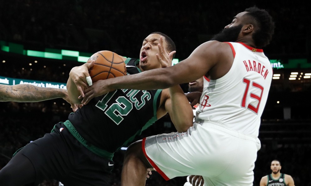 On the first day of Christmas... James Harden added the Boston Celtics