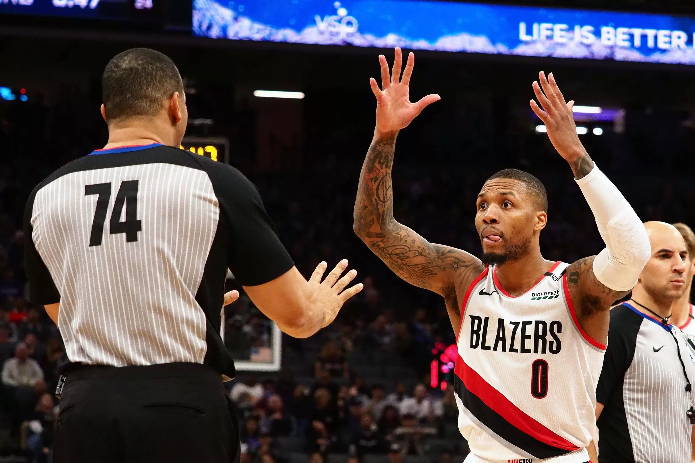 damian lillard game log