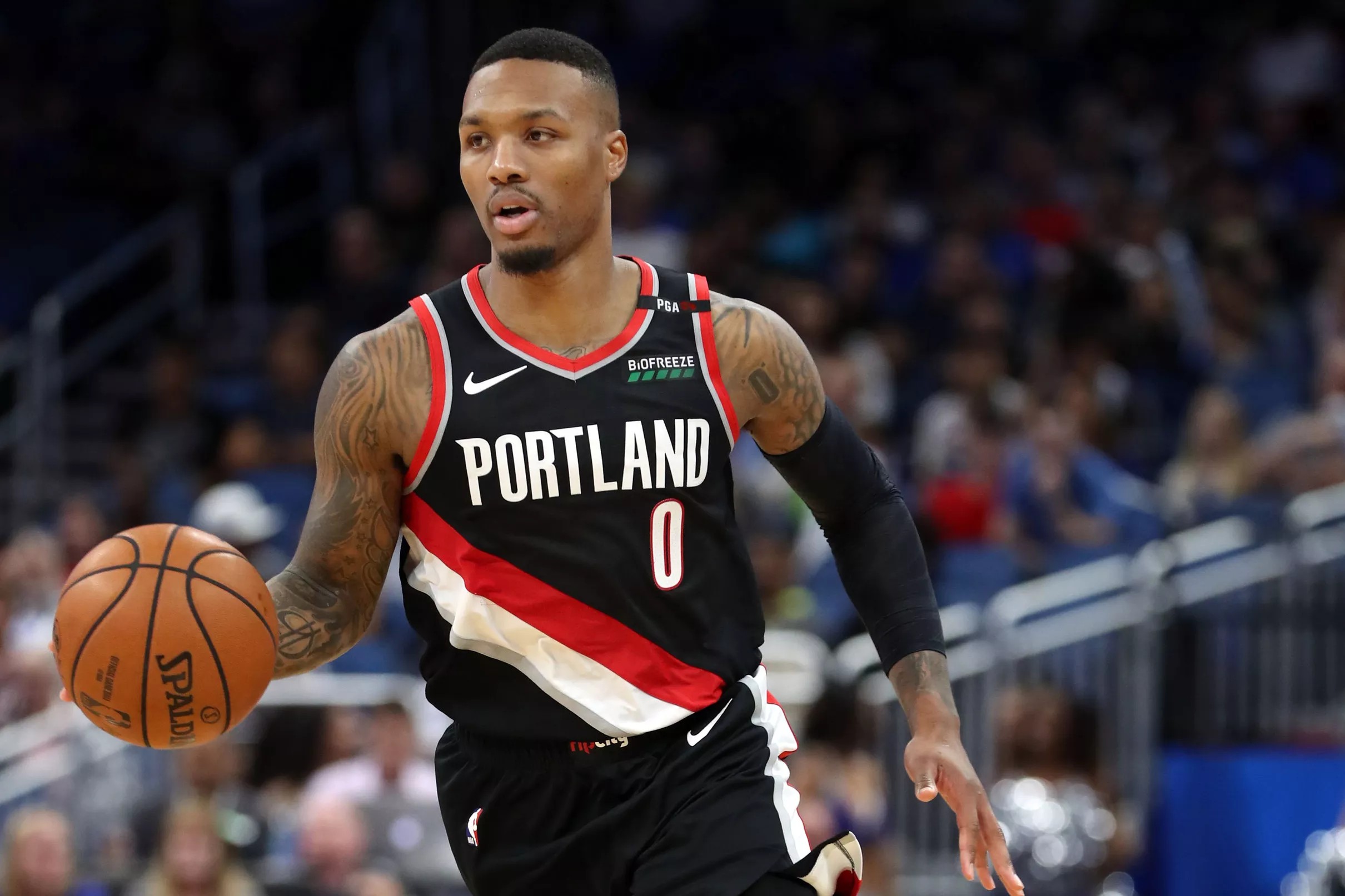 damian lillard heckler shoes