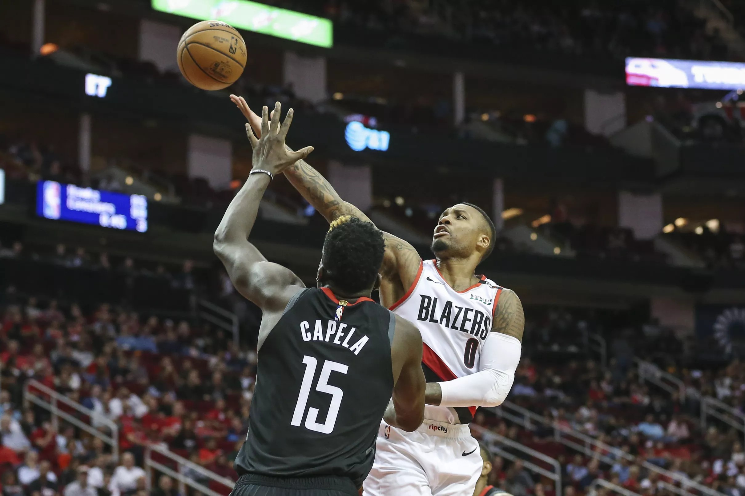 Dame, Nurk Power Blazers To Easy Win Against Rockets, 104-85