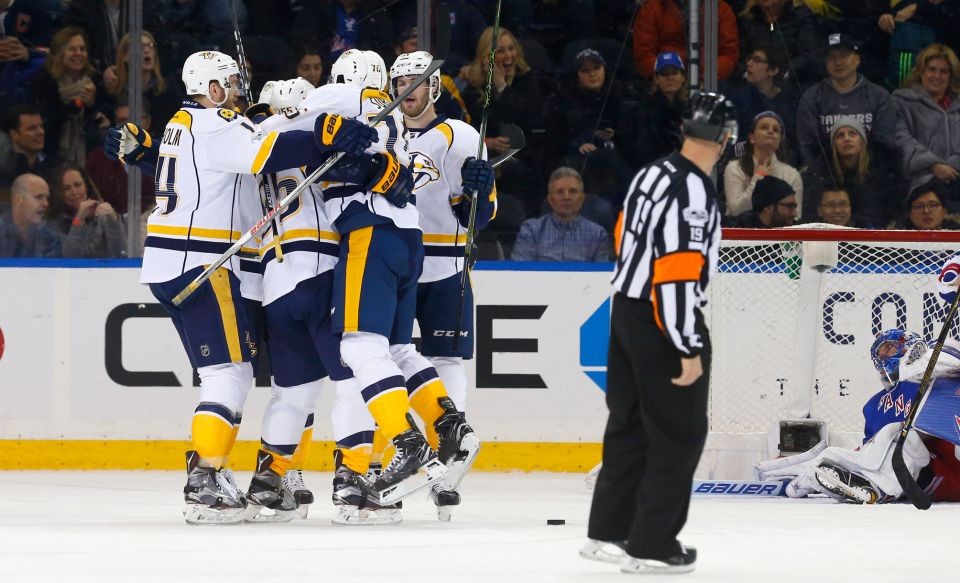 Rangers vs. Predators