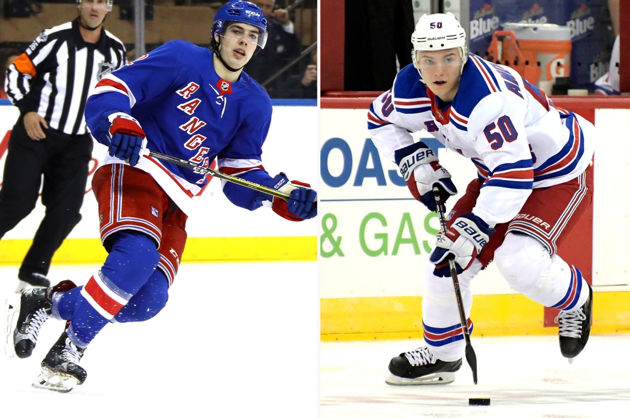 Rangers’ teenage firstround picks are getting their chance