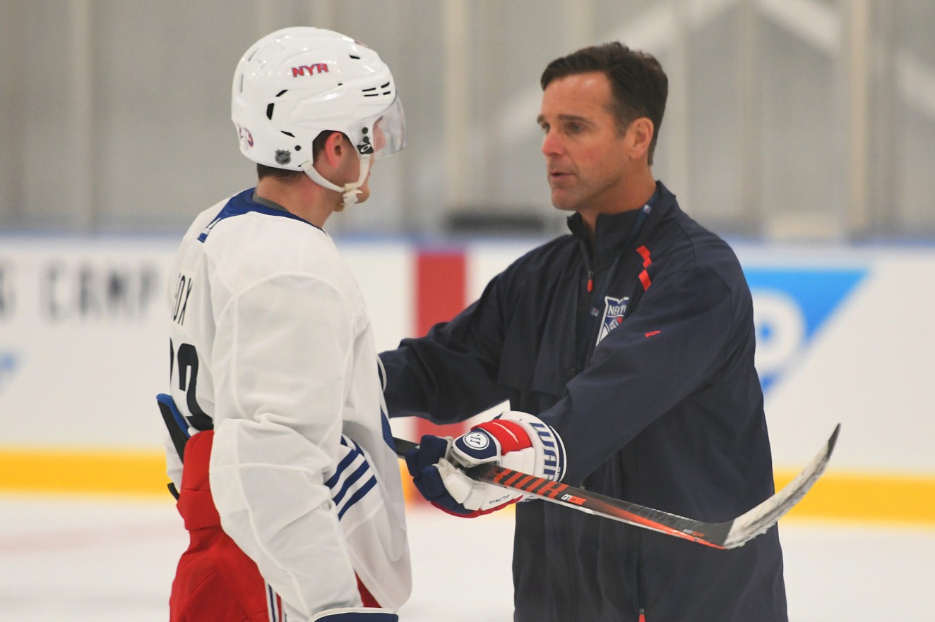 What David Quinn’s early Rangers maneuvering shows about his approach