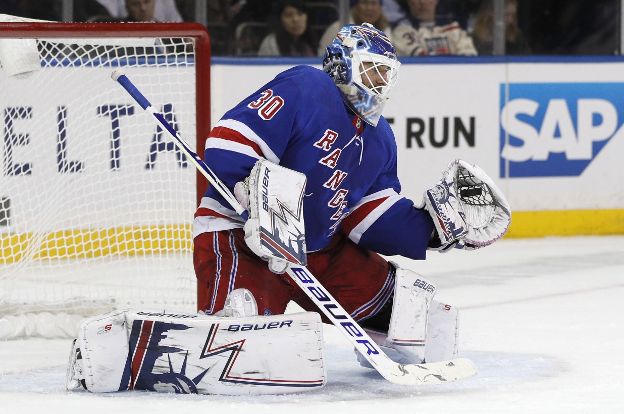 Henrik Lundqvist Will Be Sitting Vs. Islanders