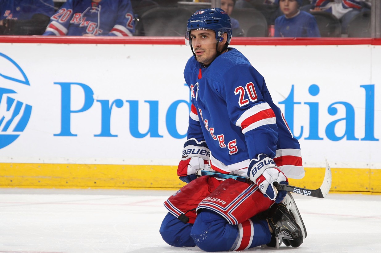 This feels like the end for Chris Kreider and the Rangers