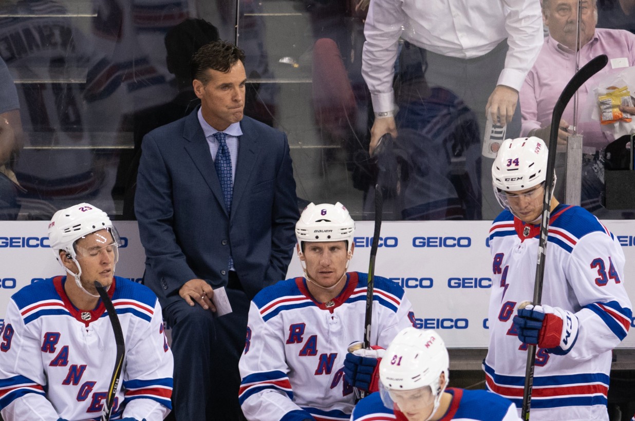 Firstyear coach has the voice Rangers have been missing