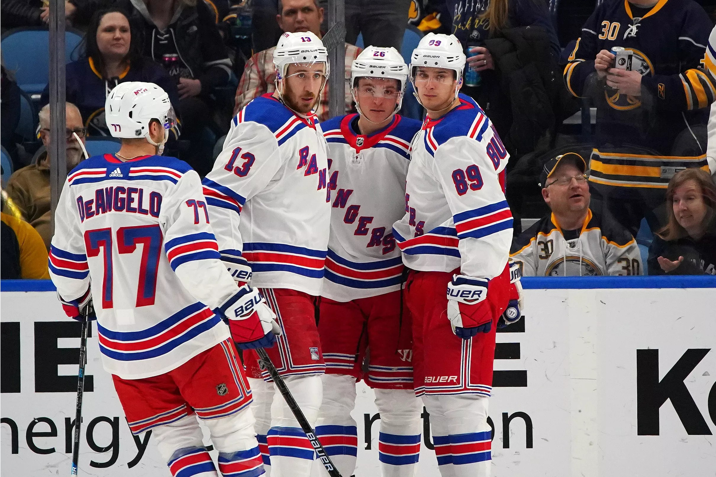 Rangers vs Sabres Rangers Down Sabres with Three Goal Third Period