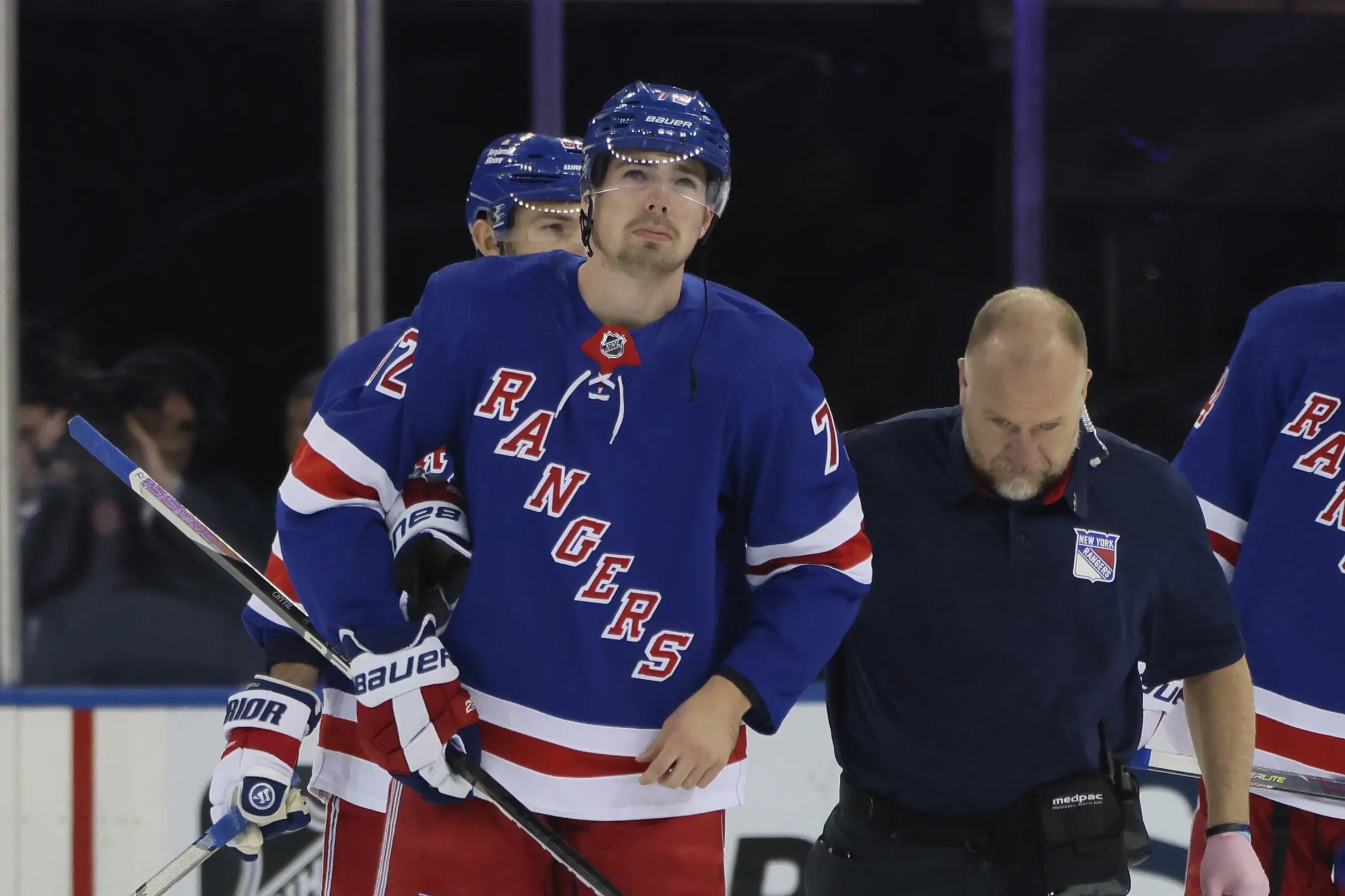 Filip Chytil Out At Least A Week With Upper-Body Injury