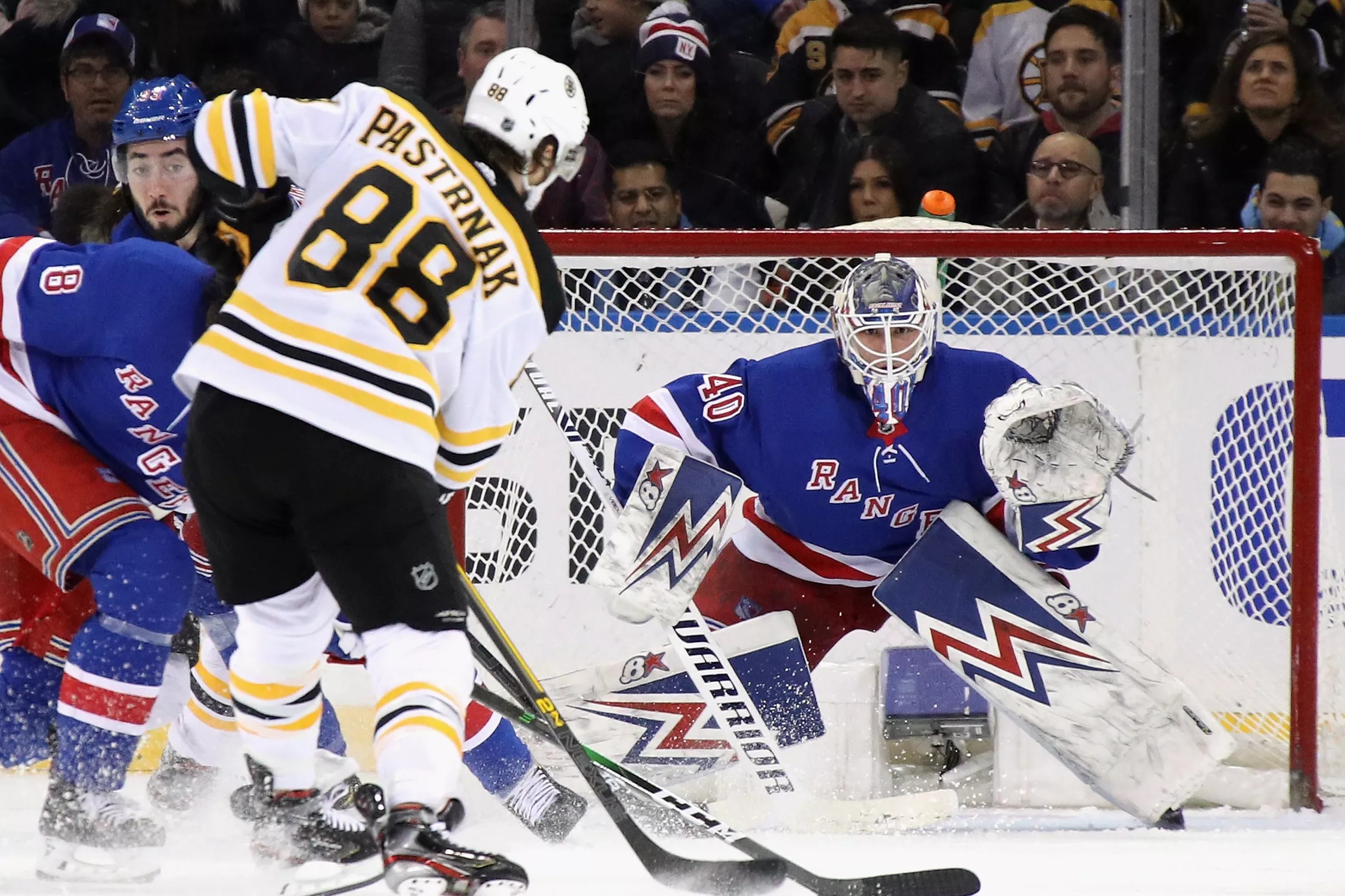 Rangers vs Bruins Bruins Top Rangers in Defensive Battle at MSG