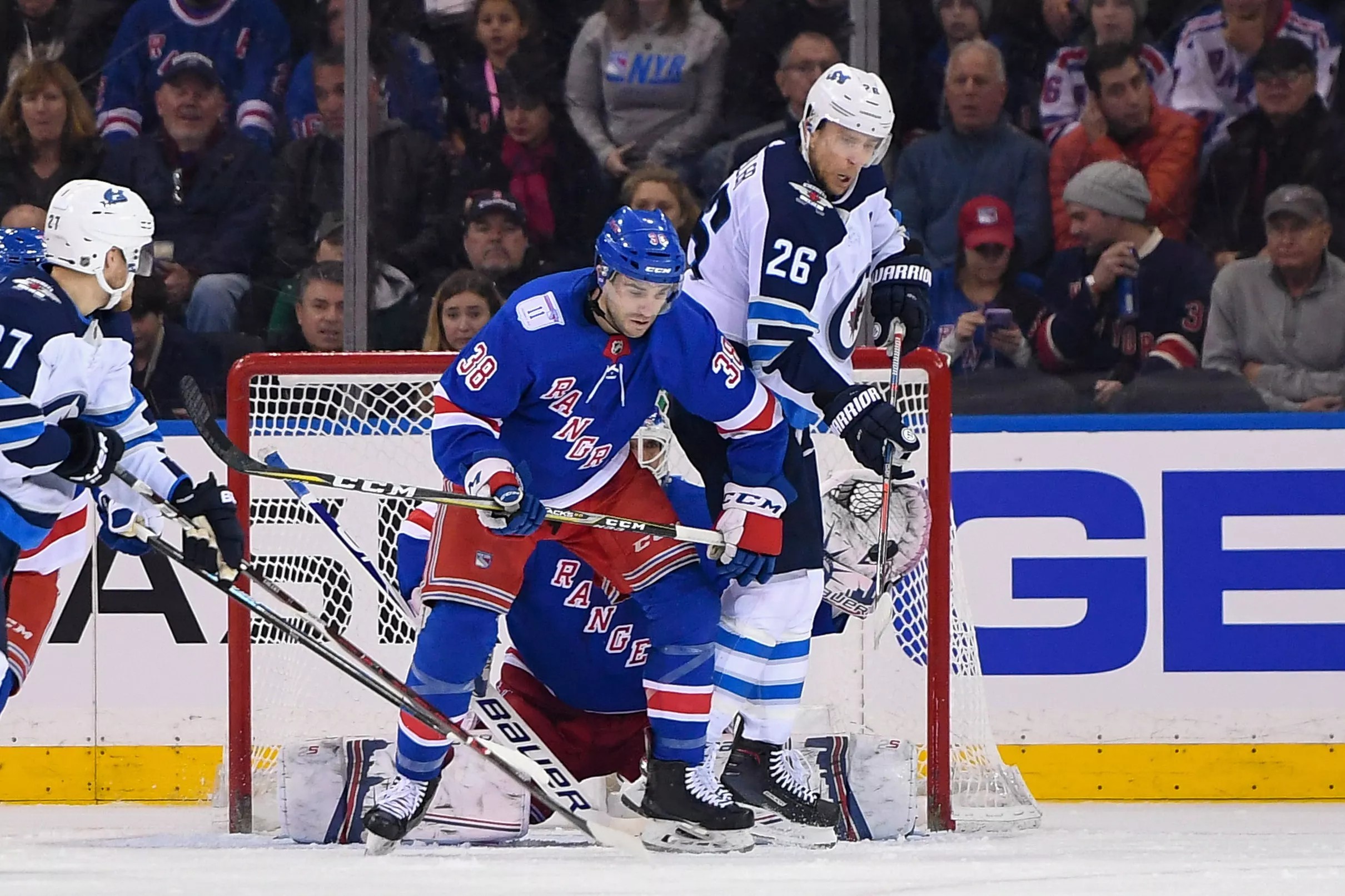 Rangers vs Jets Rangers Blow Three Goal Lead and Lose in the Shootout