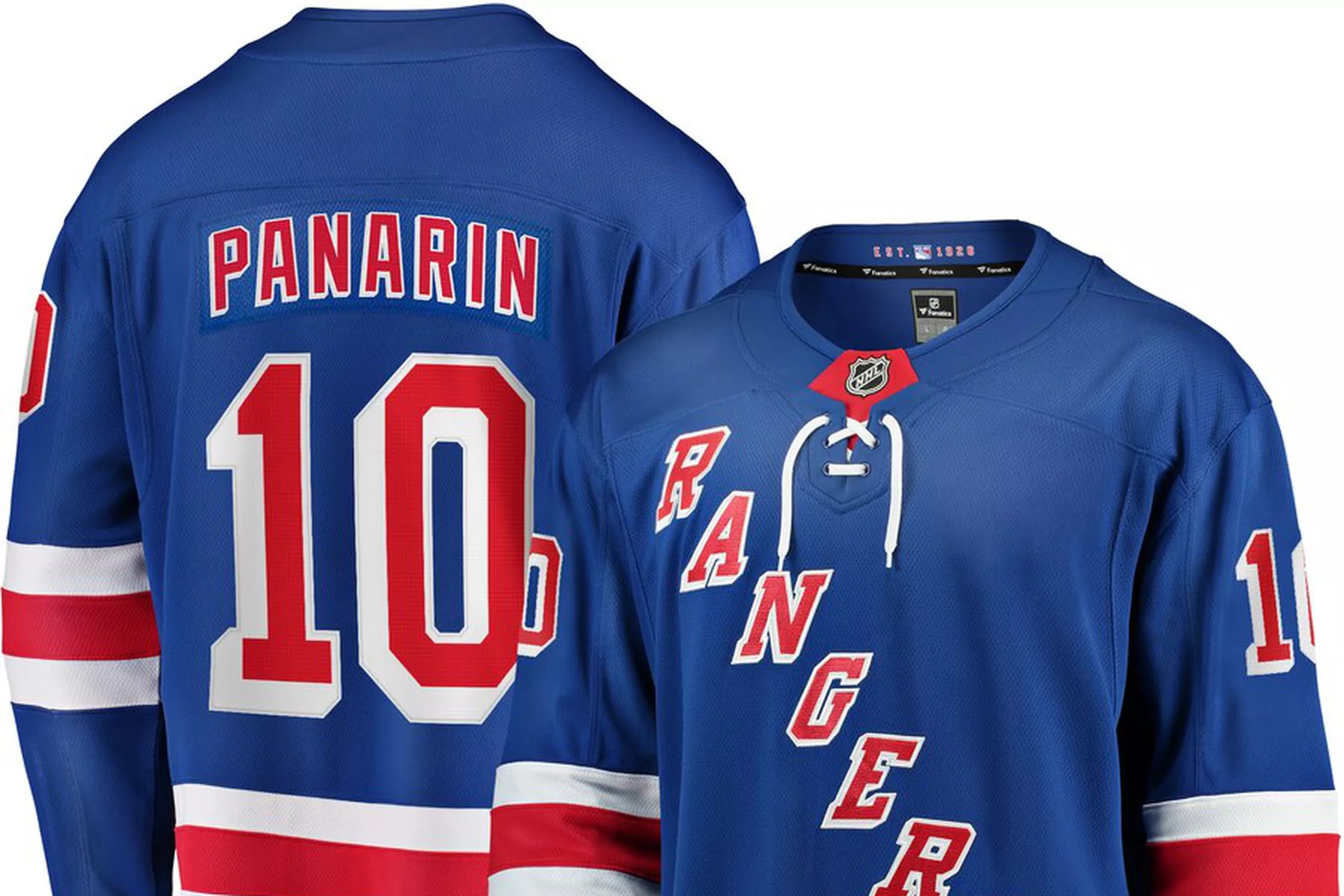 The Artemi Panarin Rangers era officially begins with his new jersey!