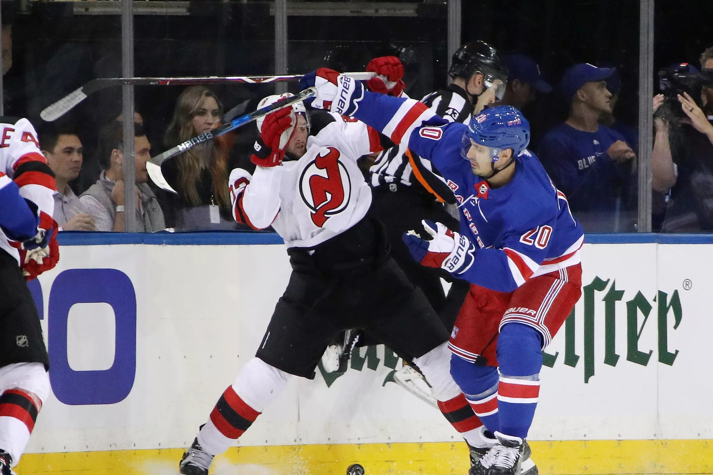 Game Thread Rangers at Devils