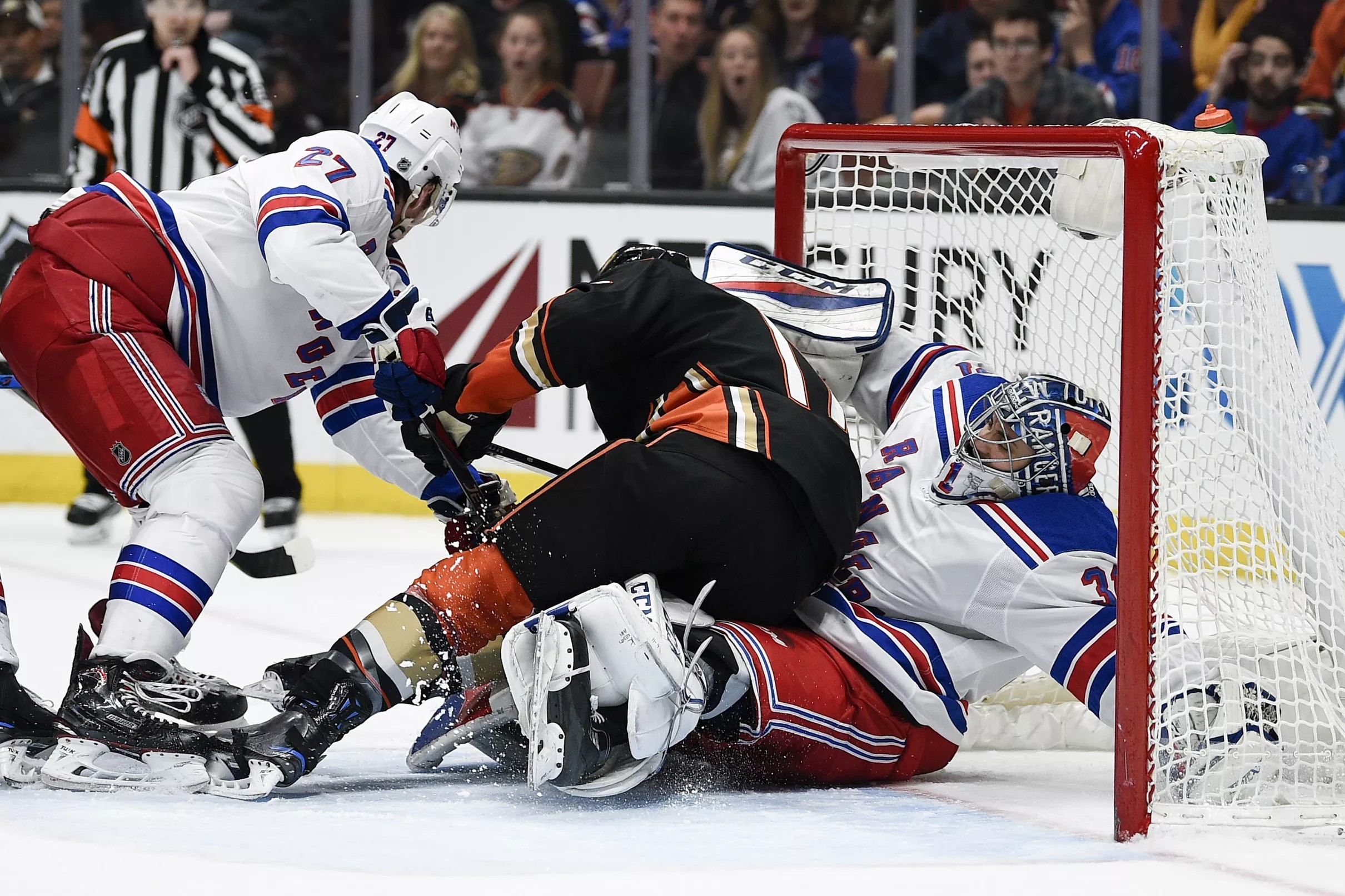 Rangers vs. Ducks Tarred and Feathered