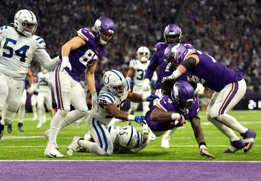 Vikings rally from a 33-point deficit to beat Colts 39-36 in OT to