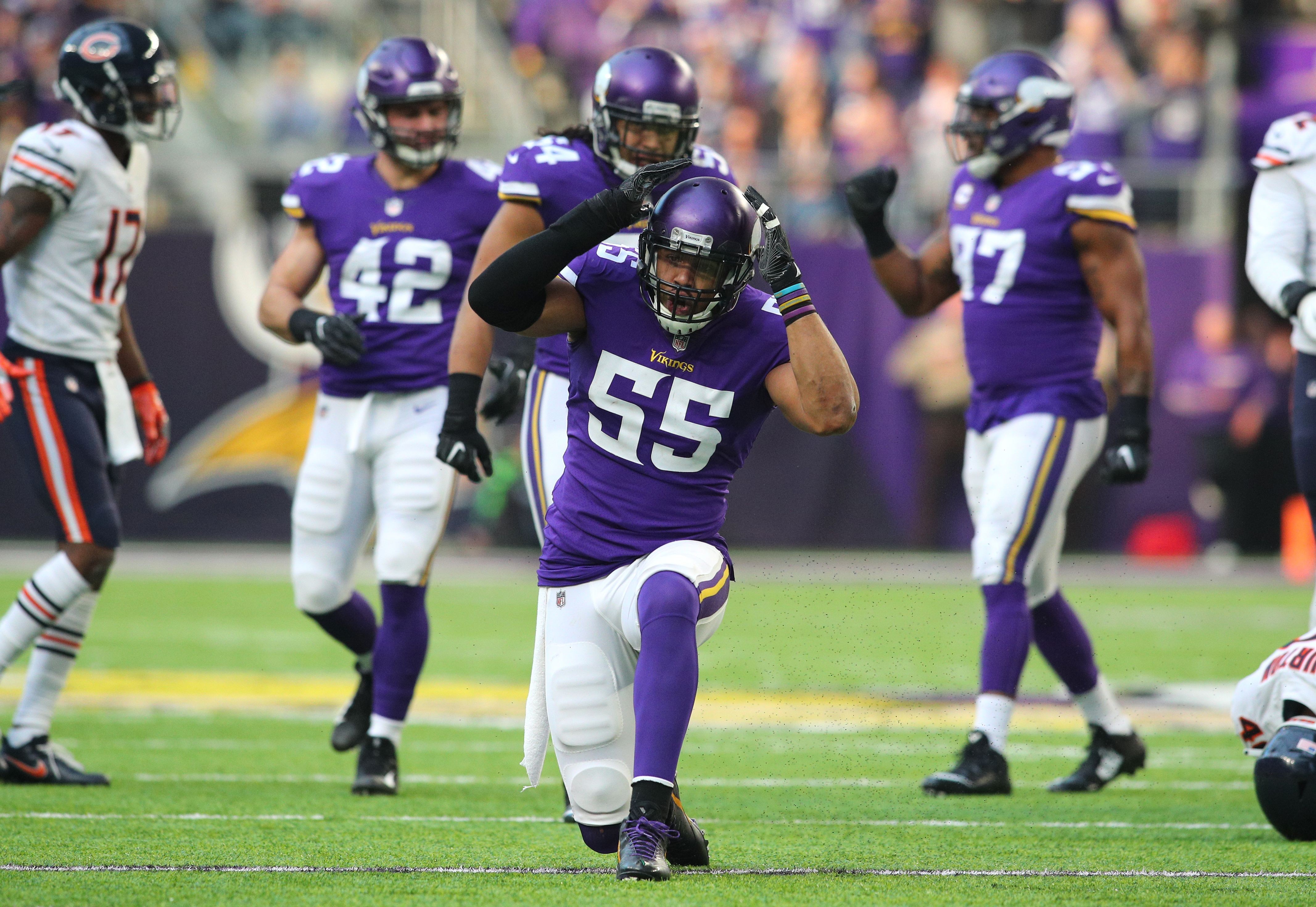 Anthony Barr on track to play on Sunday night vs. the Packers