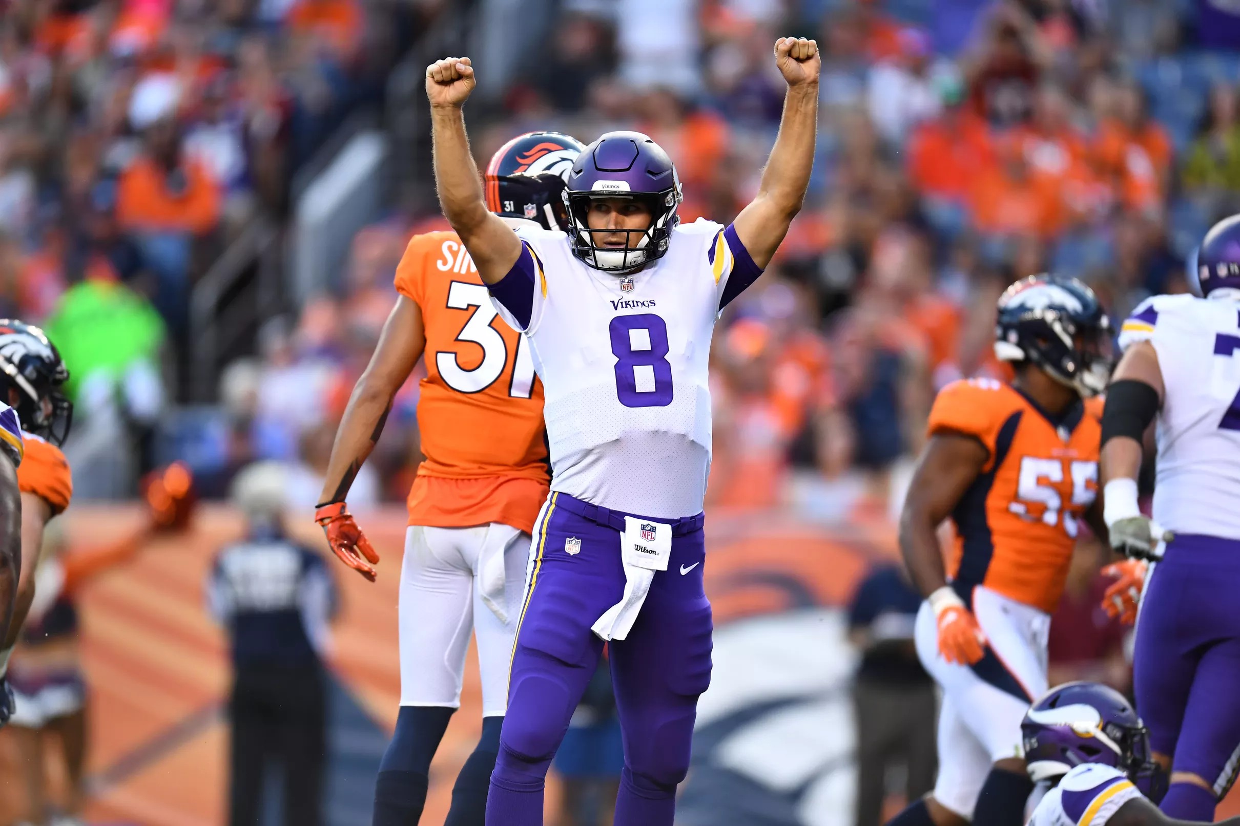 Vikings at Broncos final score Minnesota starters impressive in 4228