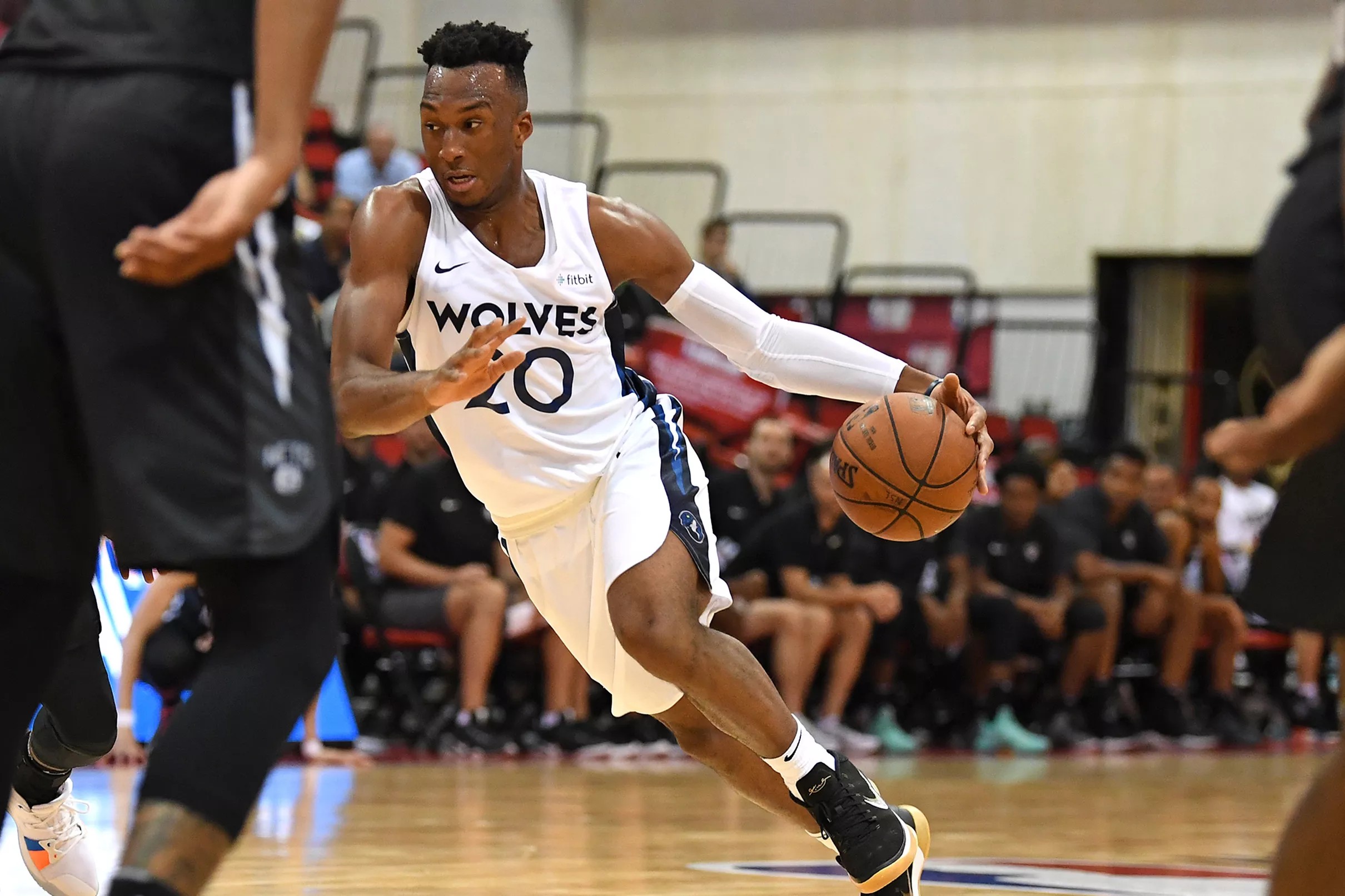 Minnesota Timberwolves Draft Pick Josh Okogie Visits Vikings Camp