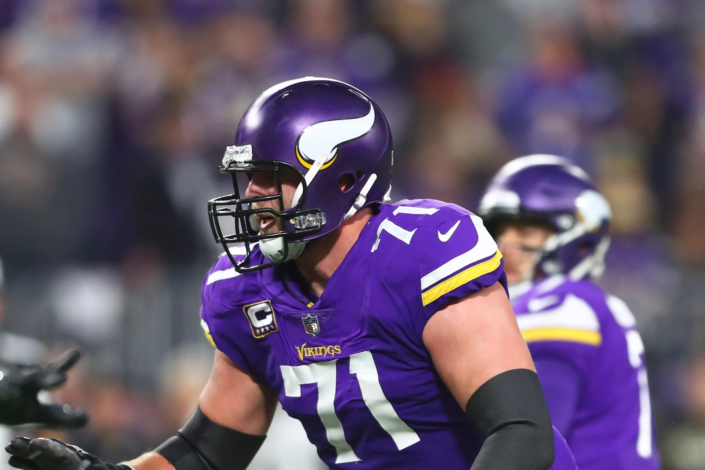 Vikings’ offensive line gets high praise from